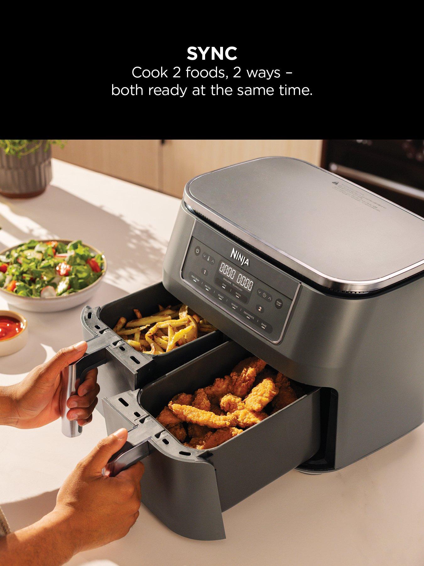 Image 3 of 7 of NINJA 6-in-1 Dual Zone Air Fryer 7.6L DZ300UK