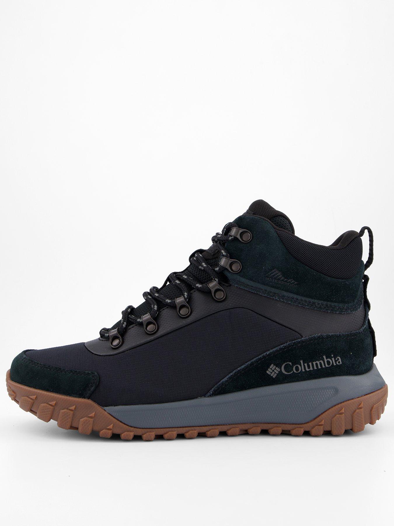 Columbia Men's Burnsider Waterproof Hiking Boots - Black