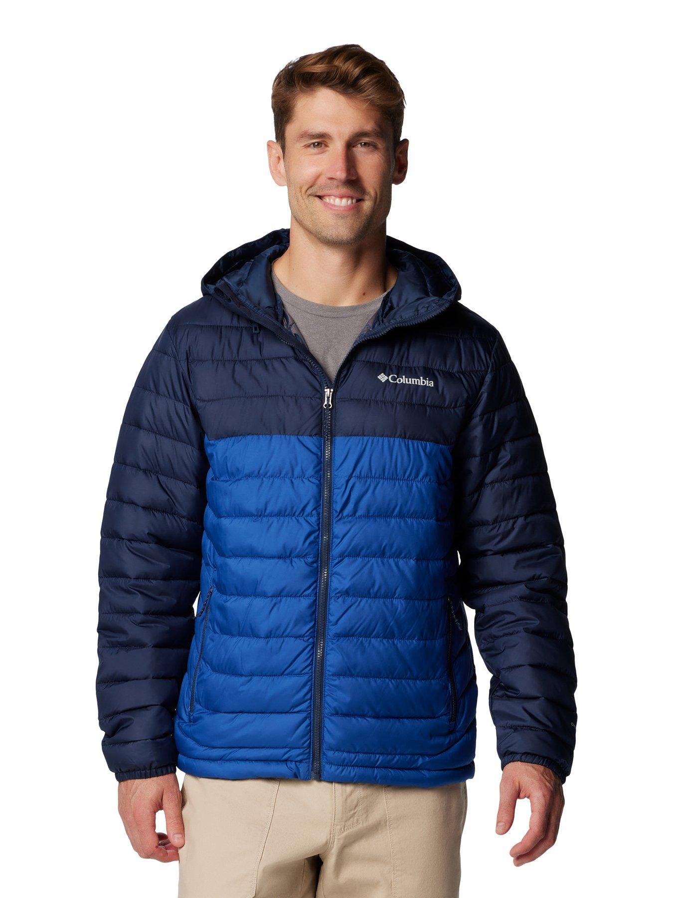 Columbia Men's Powder Lite Ii Hooded Jacket - Blue