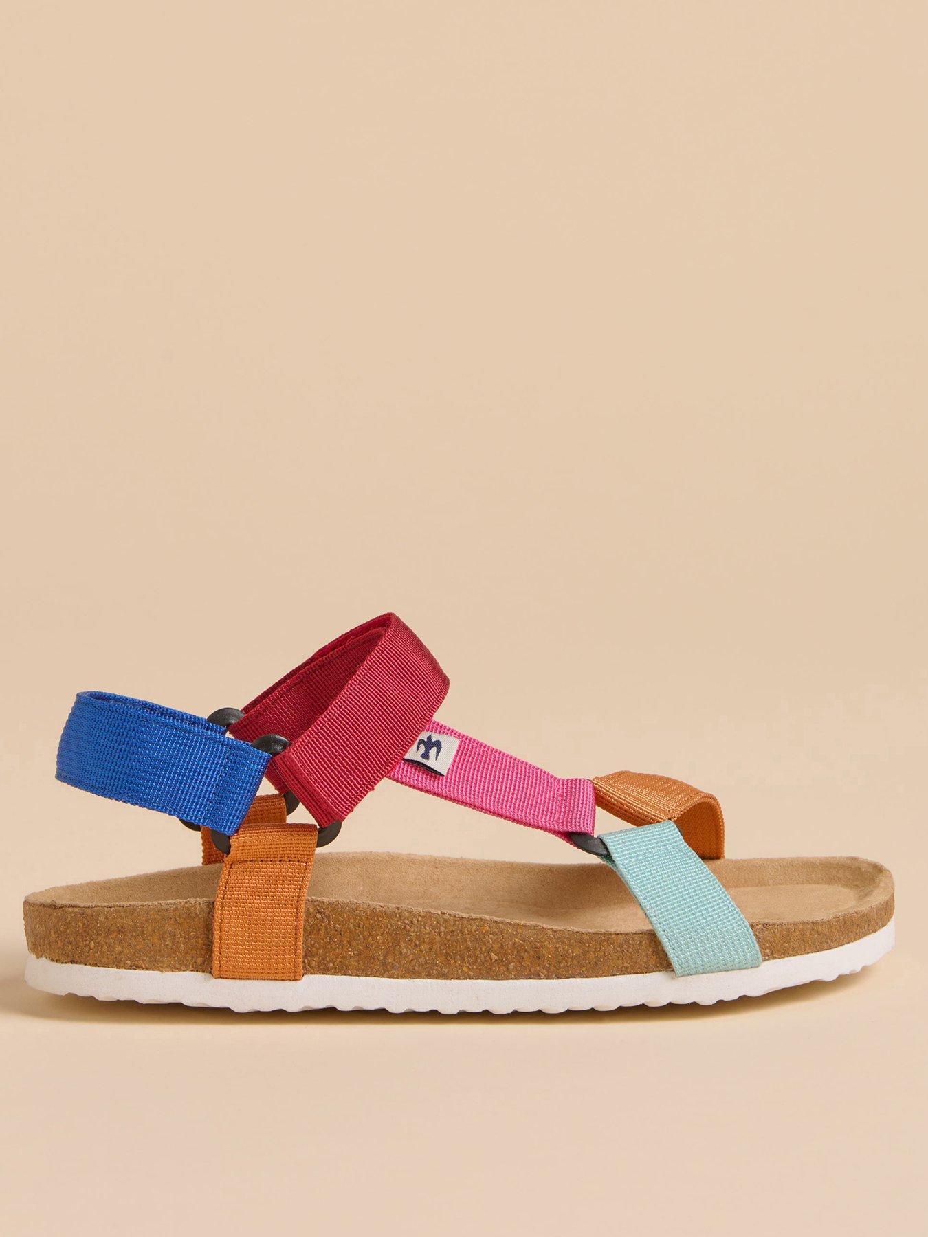 undefined Playful Webbing Strap Sandal