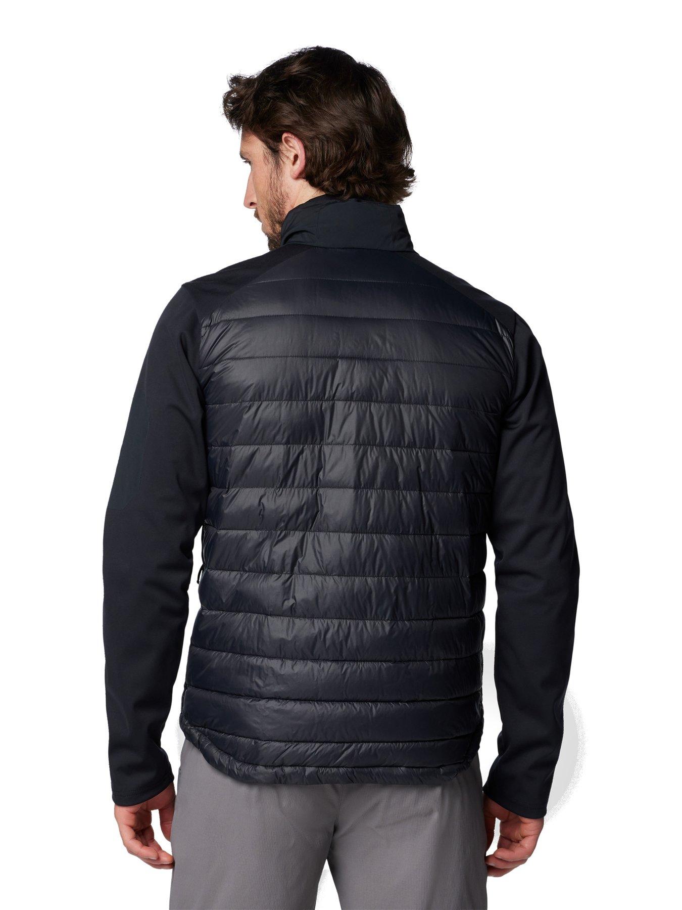 Image 2 of 6 of Columbia Men's Tech Hybrid Softshell Jacket - Black
