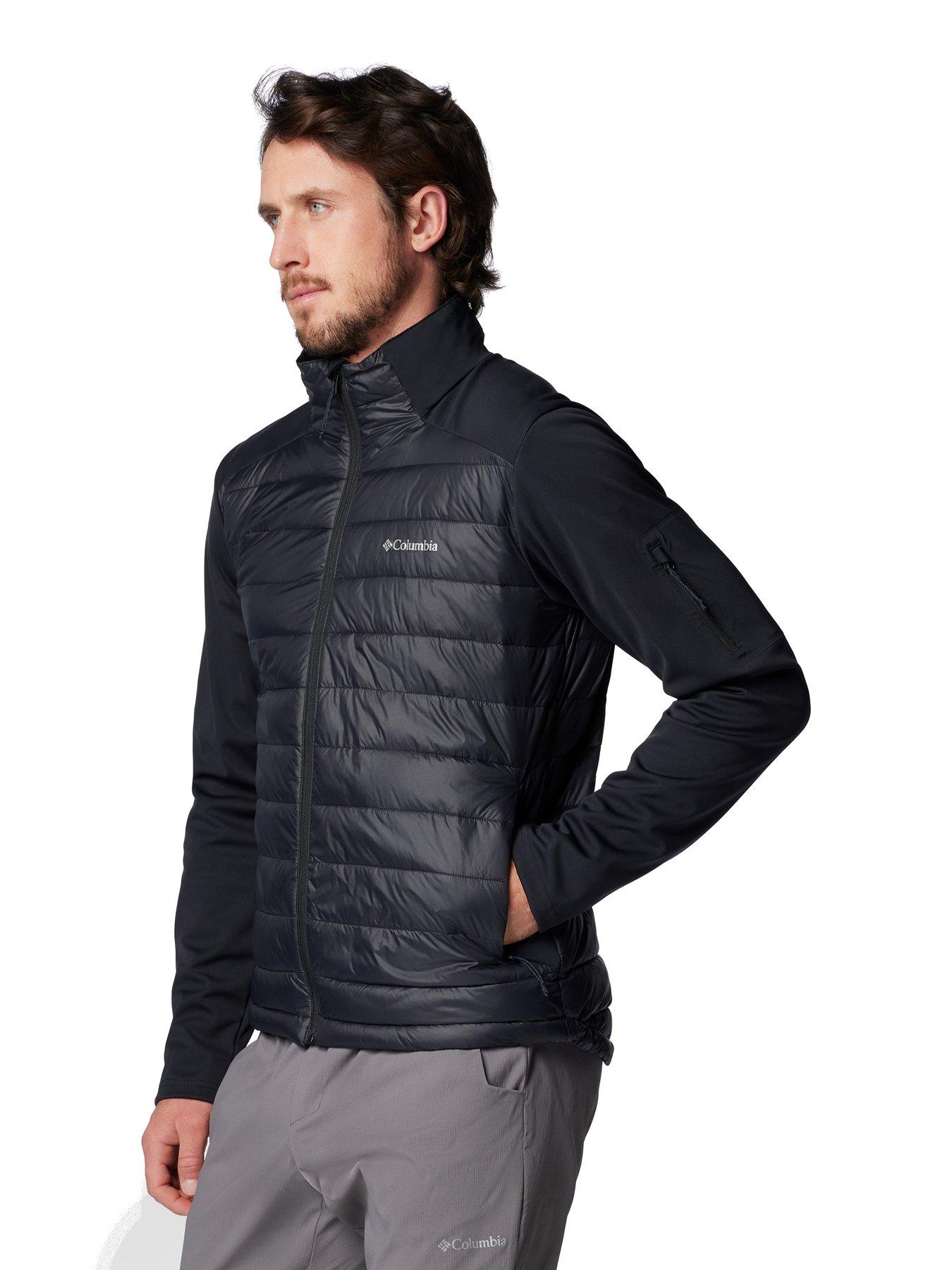 Image 4 of 6 of Columbia Men's Tech Hybrid Softshell Jacket - Black