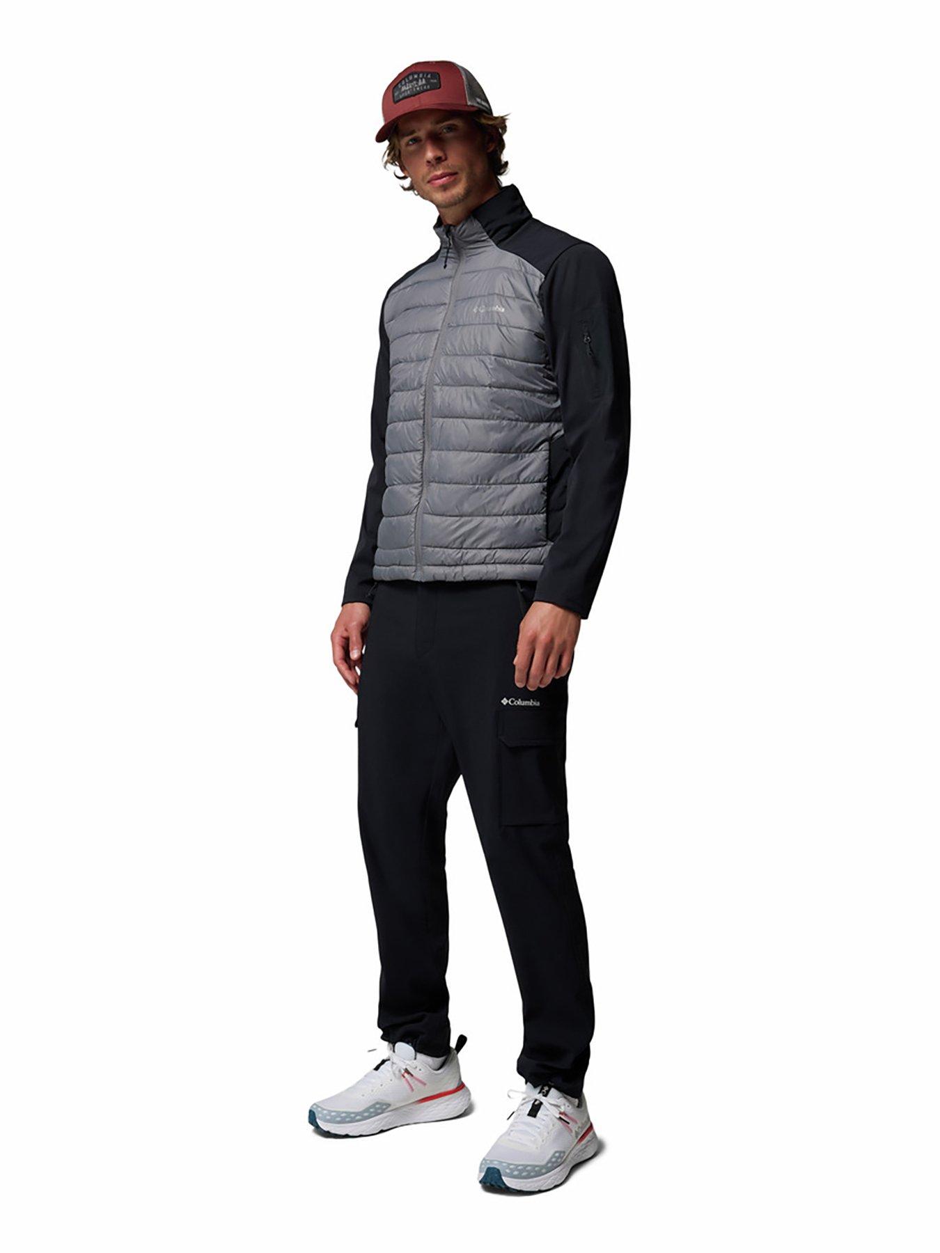 Image 3 of 6 of Columbia Men's Tech Hybrid Softshell Jacket - Grey