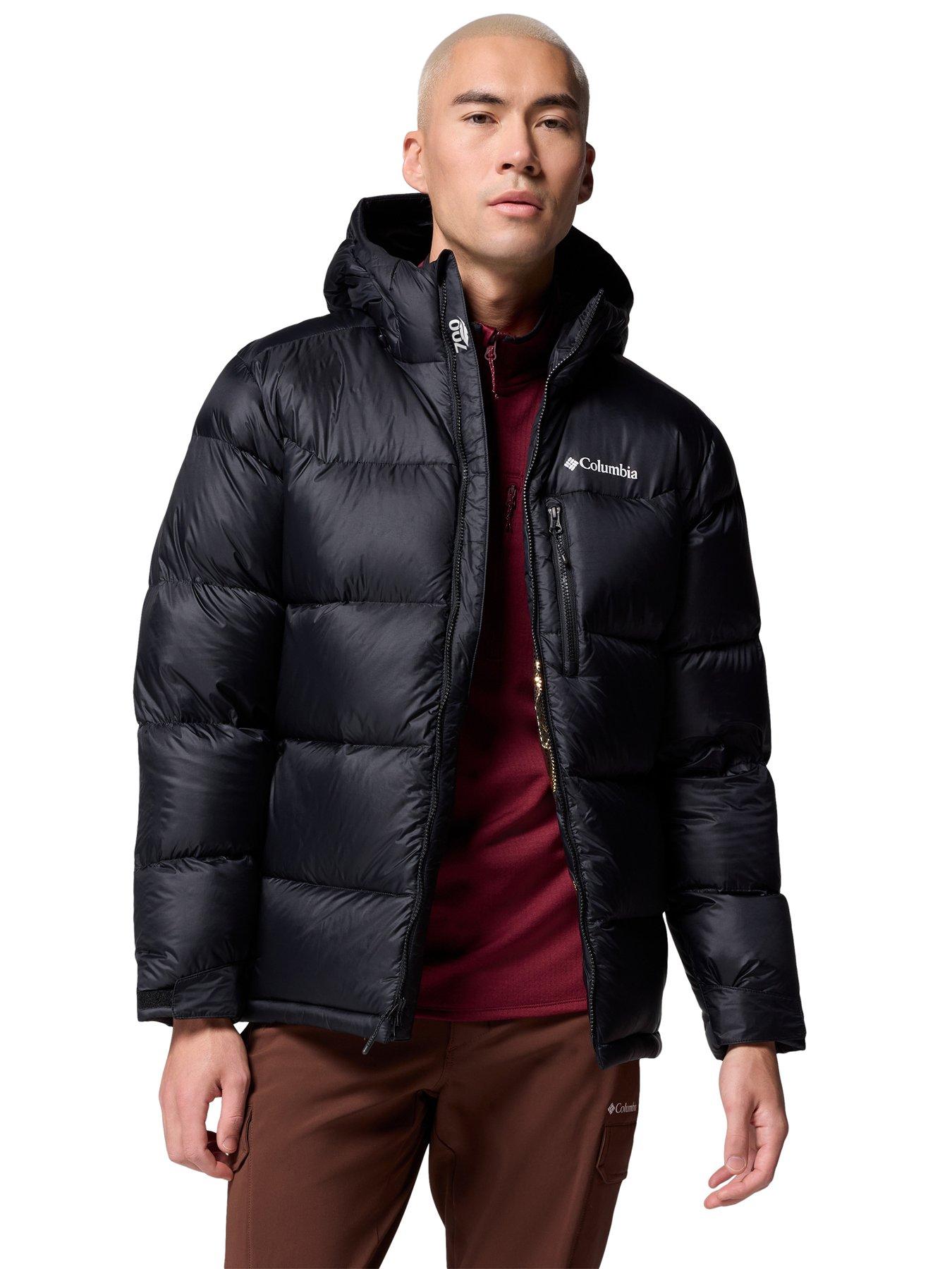 Columbia Men's Cloudview Down Hooded Jacket - Black