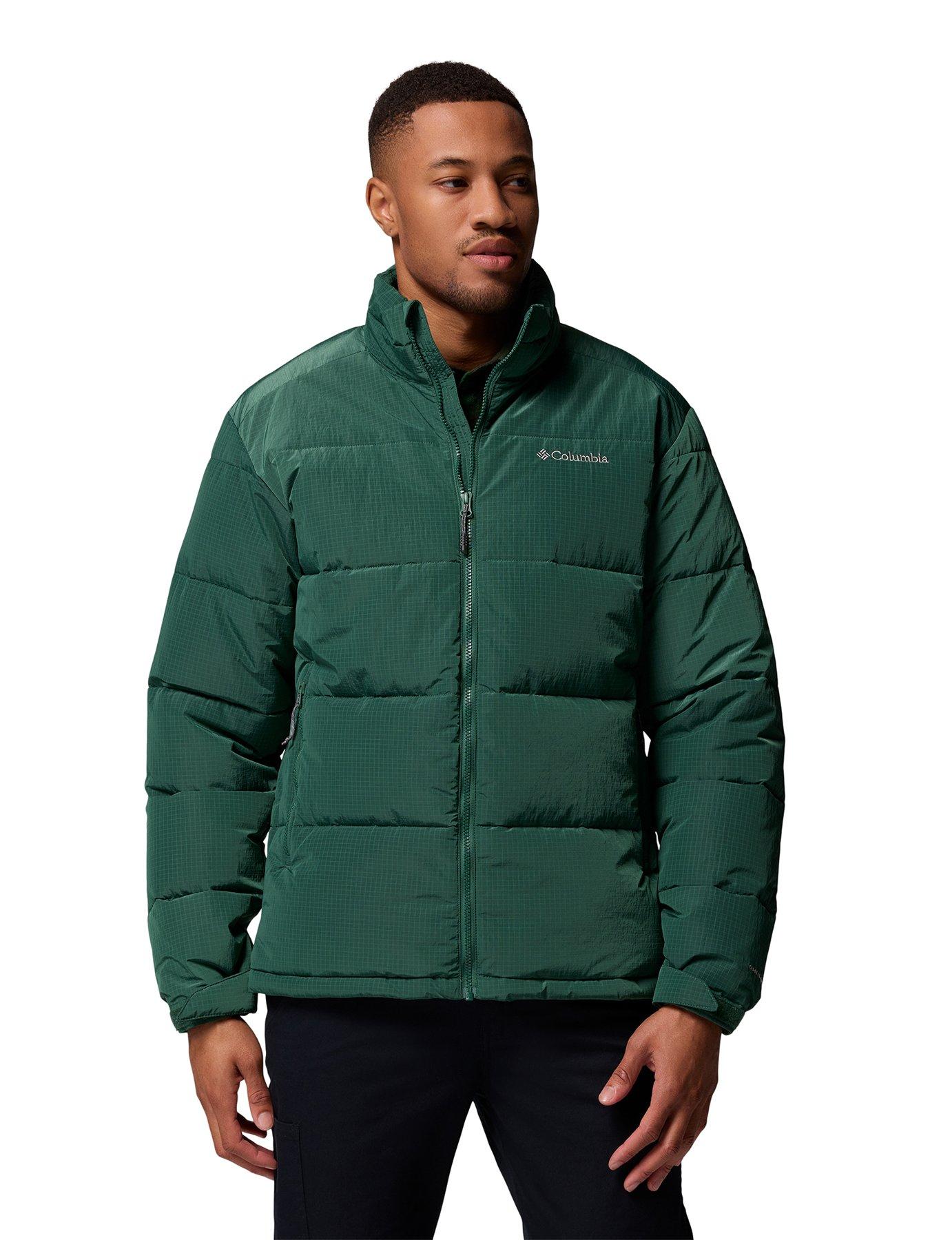 Columbia: Men's Pike Lake Novelty Jacket - Rain Forest Green