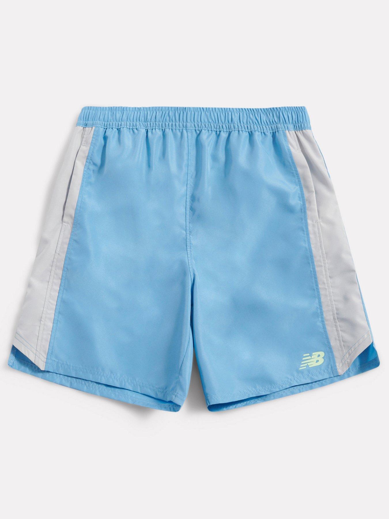 New Balance Junior Boys Athletic Short, Blue, Size 14-15 Years