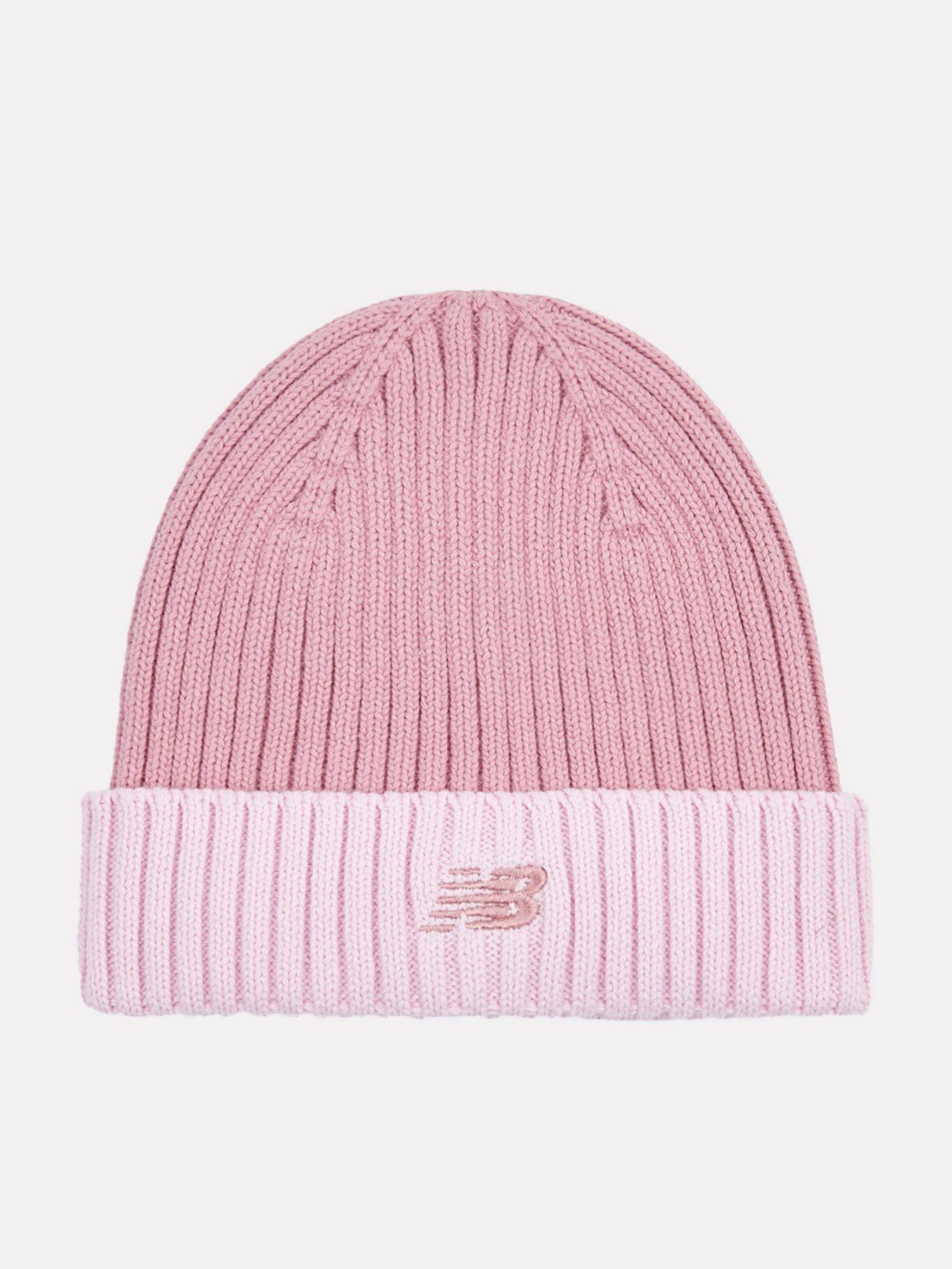 New Balance Kids Contrast Beanie - Pink
