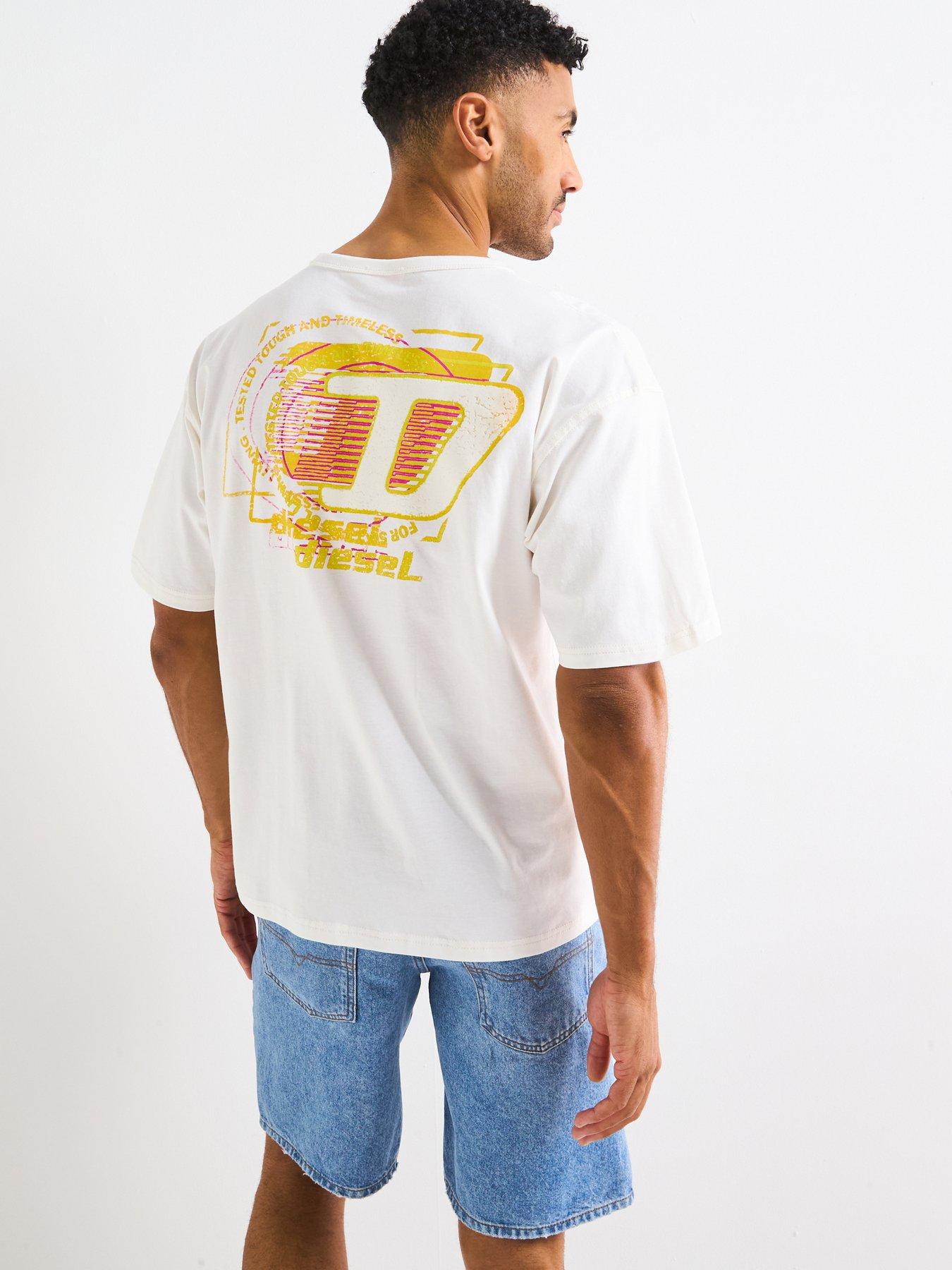 undefined Diesel T-Box Logo Graphic Print T-Shirt