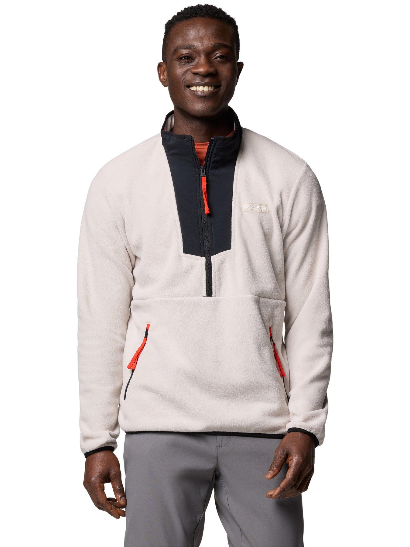 Columbia Men's Sequoia Grove Half Zip Fleece, Beige, Size 2Xl, Men