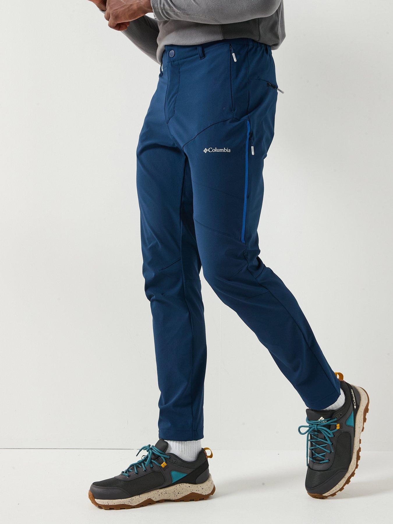 Pantalon De Pluie Columbia Omni-Tech Homme 2XL – Bleu Marine – Imperméable Et Léger