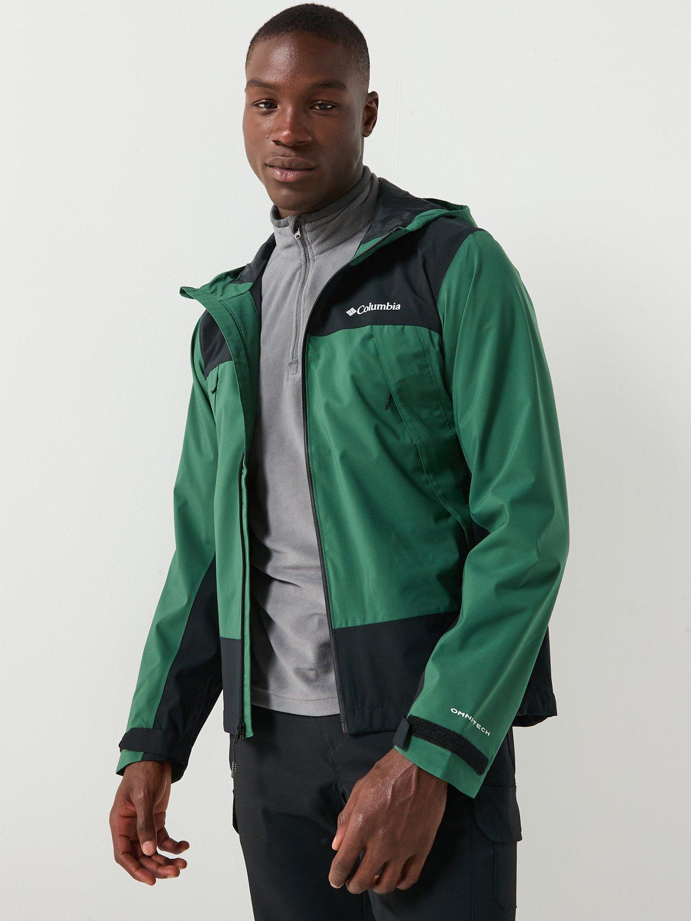Columbia Men'S Boulder Falls Jacket - Green