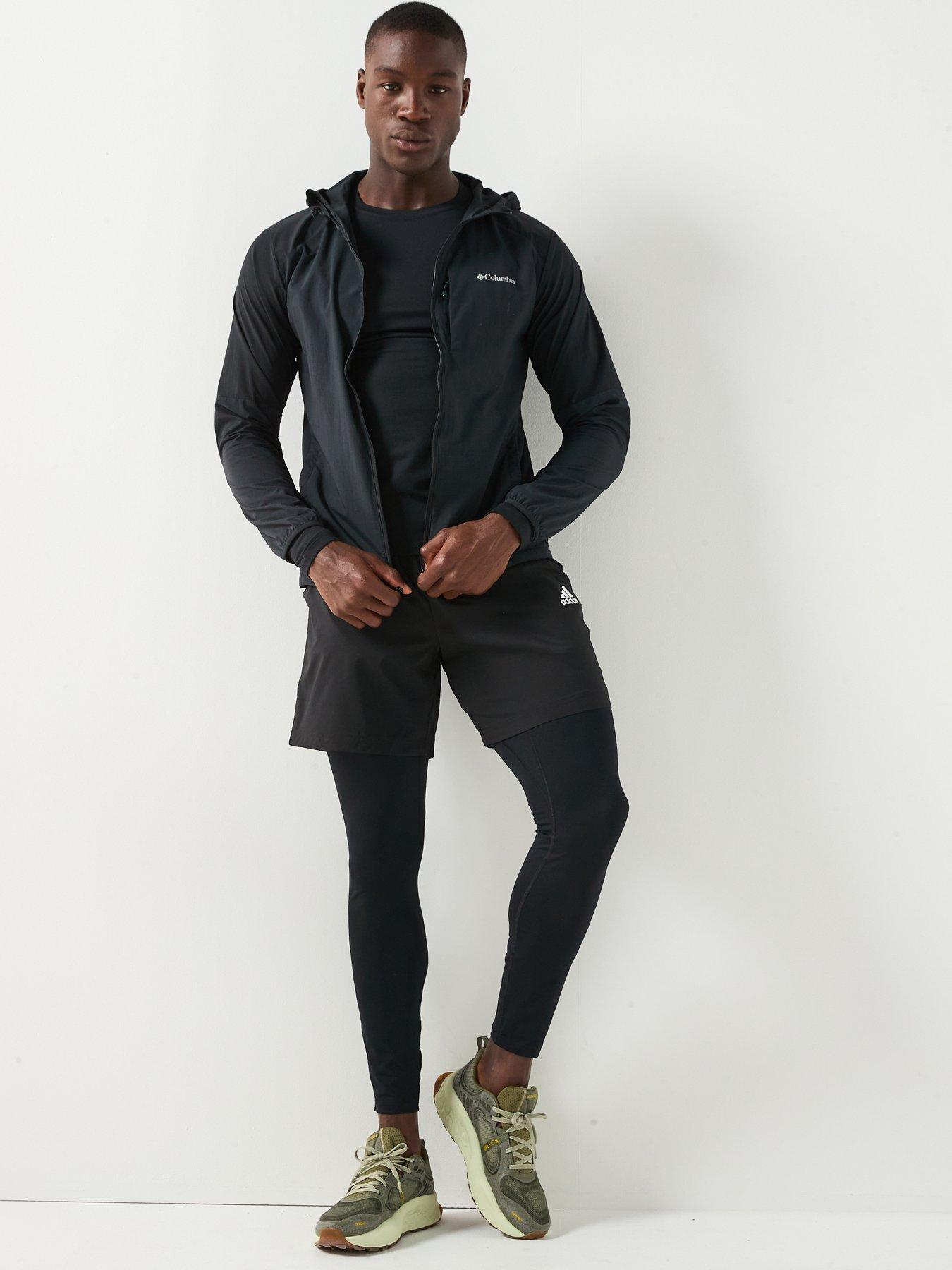 Image 3 of 5 of Columbia Men's Columbia Tech Nylon Hoodie - Black