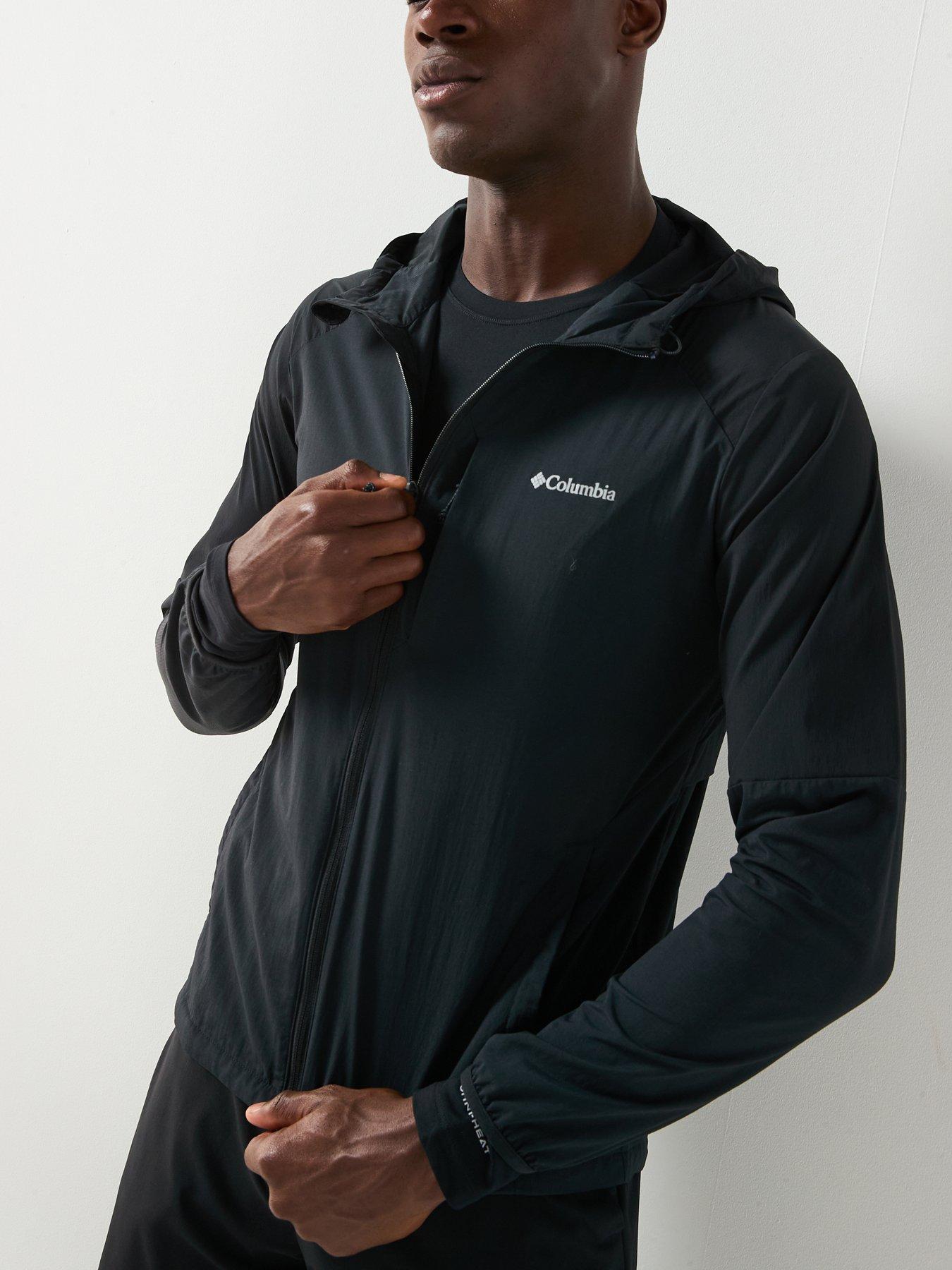 Image 4 of 5 of Columbia Men's Columbia Tech Nylon Hoodie - Black