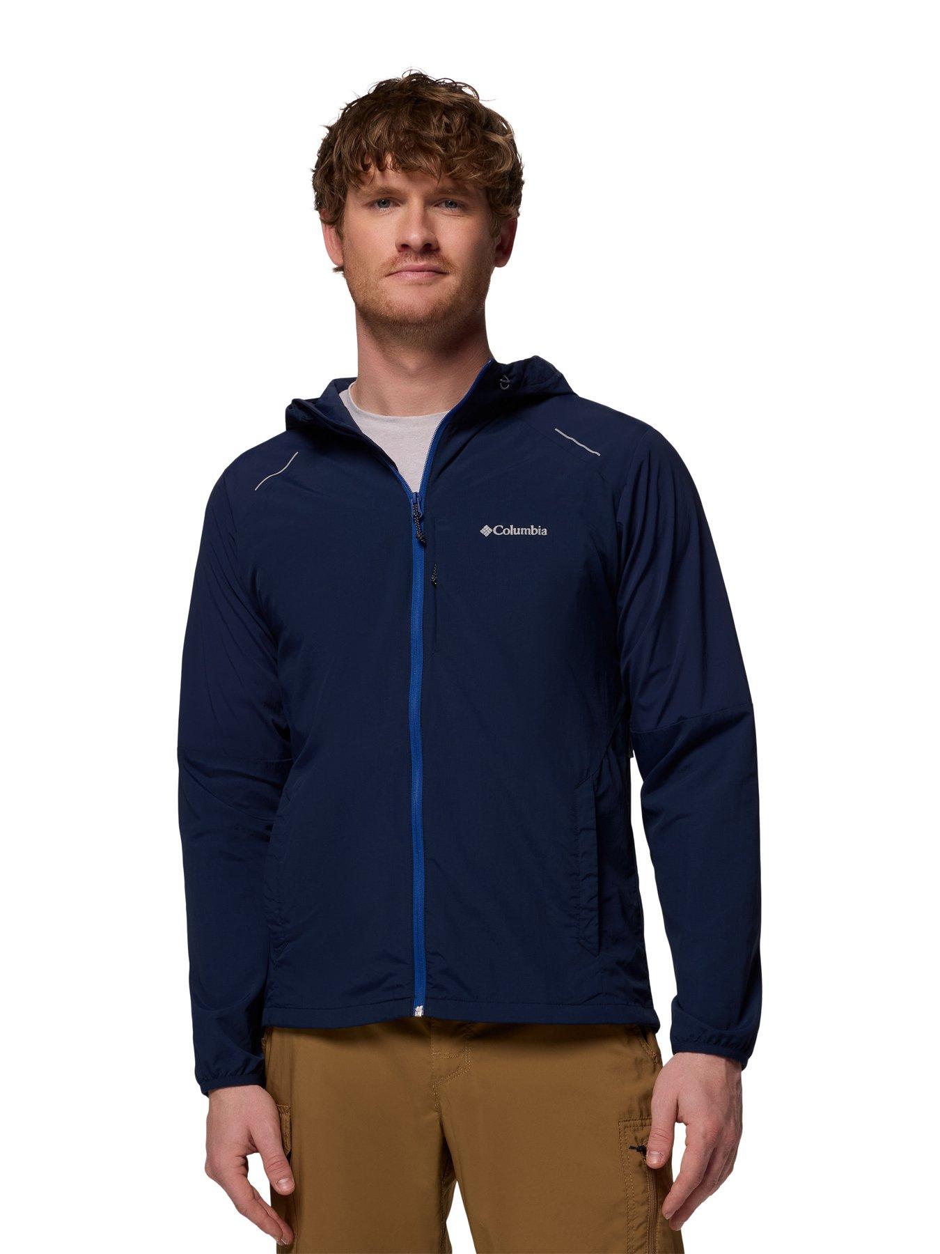 Columbia Men's Tech Nylon Hoodie - Navy