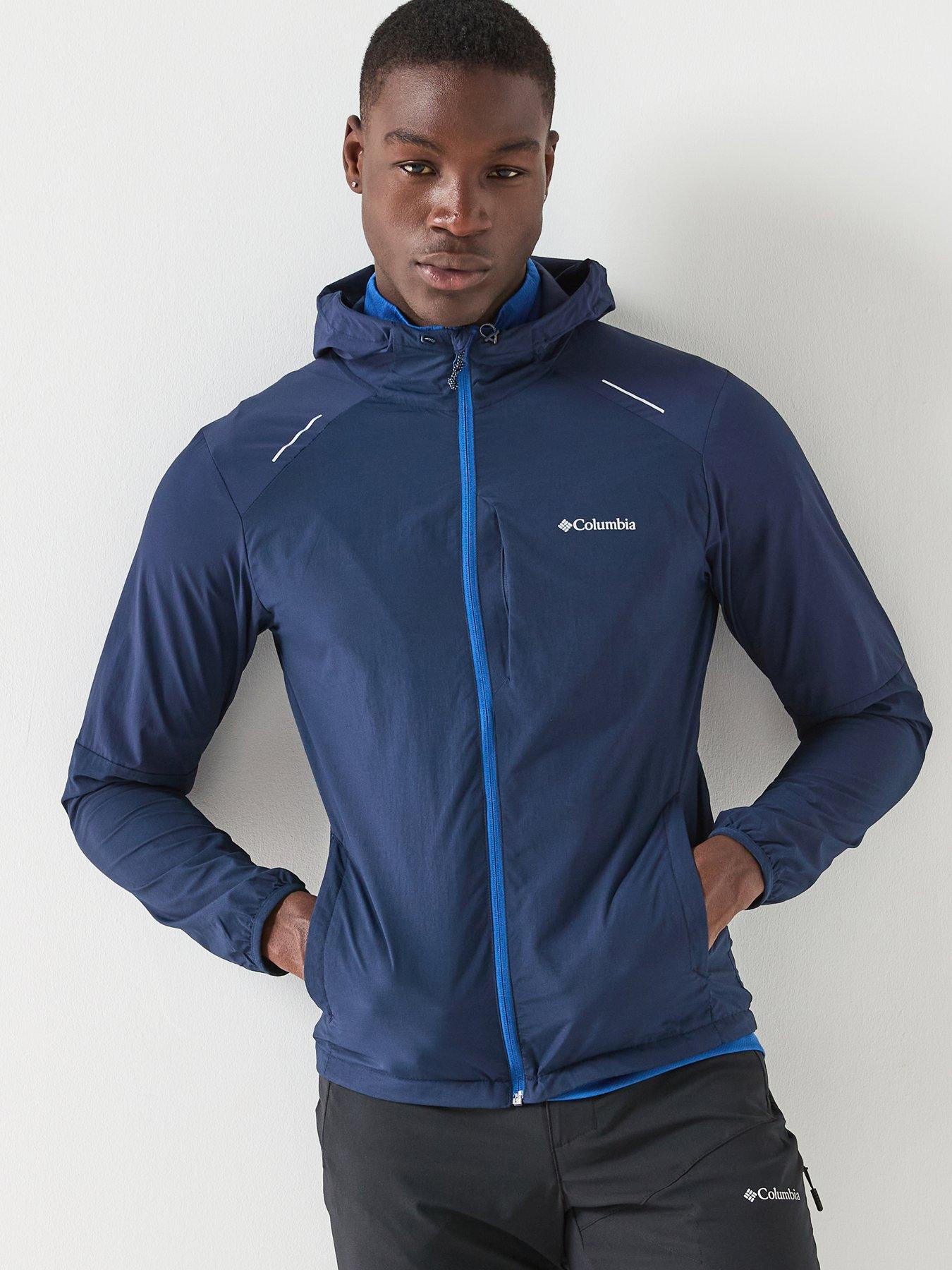 Columbia Men's Tech Nylon Hoodie - Navy | Very