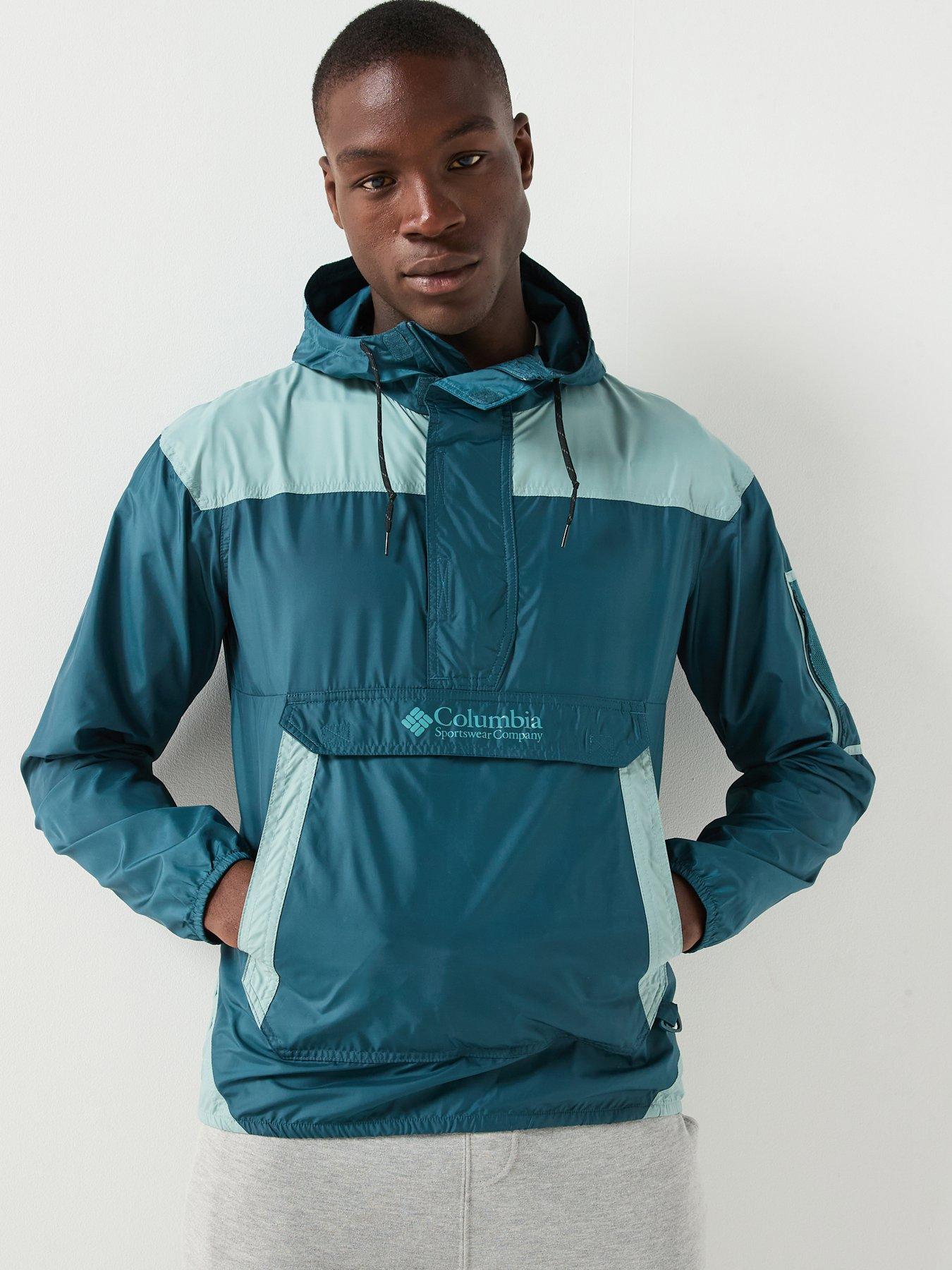 Columbia: Men's Challenger Ii Windbreaker - Blue
