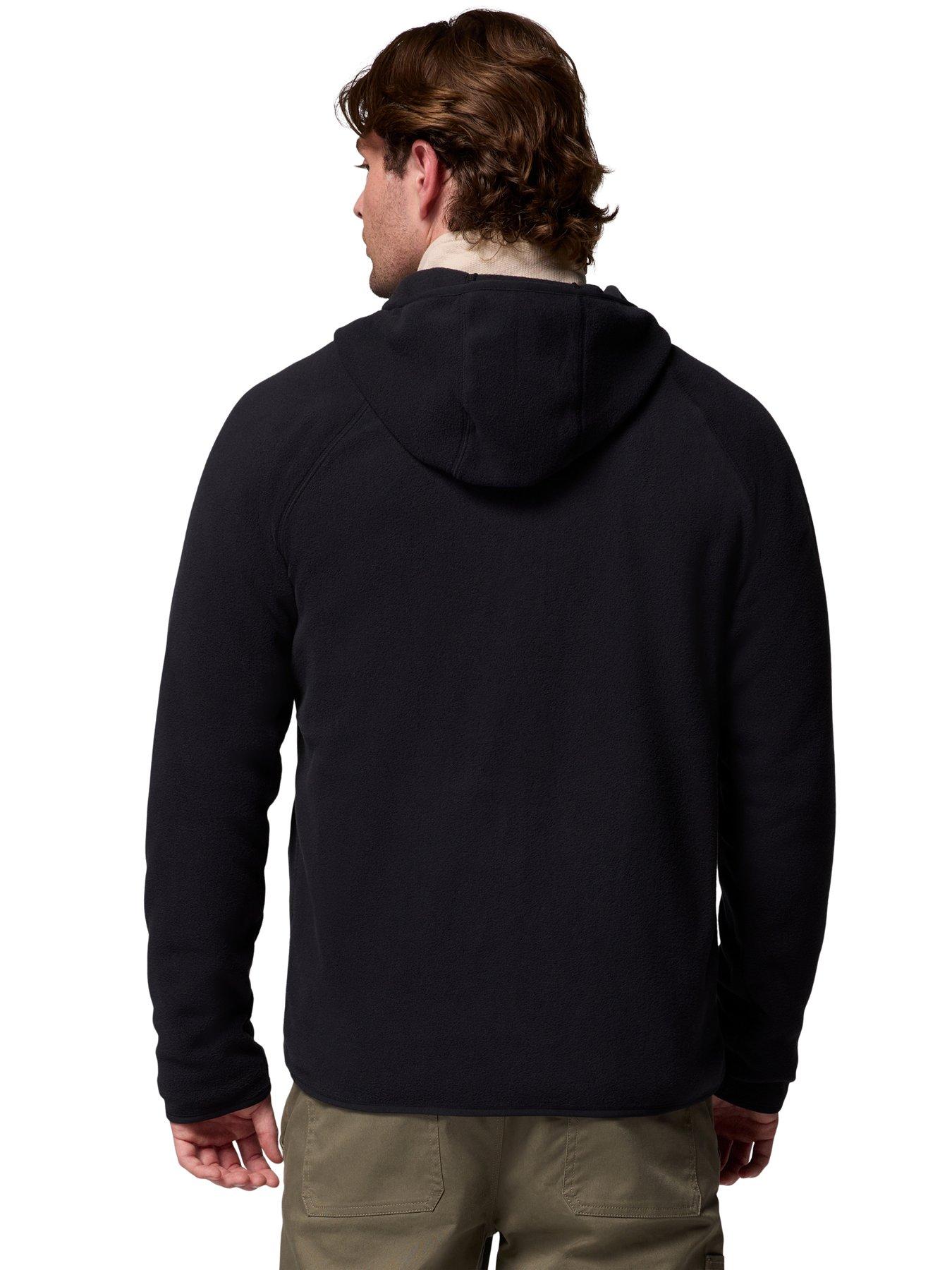 Columbia heren Fast Trek Overlay Hooded Volledige Ritssluiting, Zwart, Large