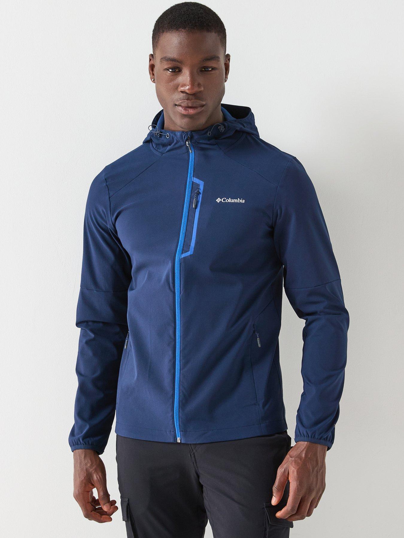 Columbia Men's Columbia Tech Softshell Hoodie Navy Very