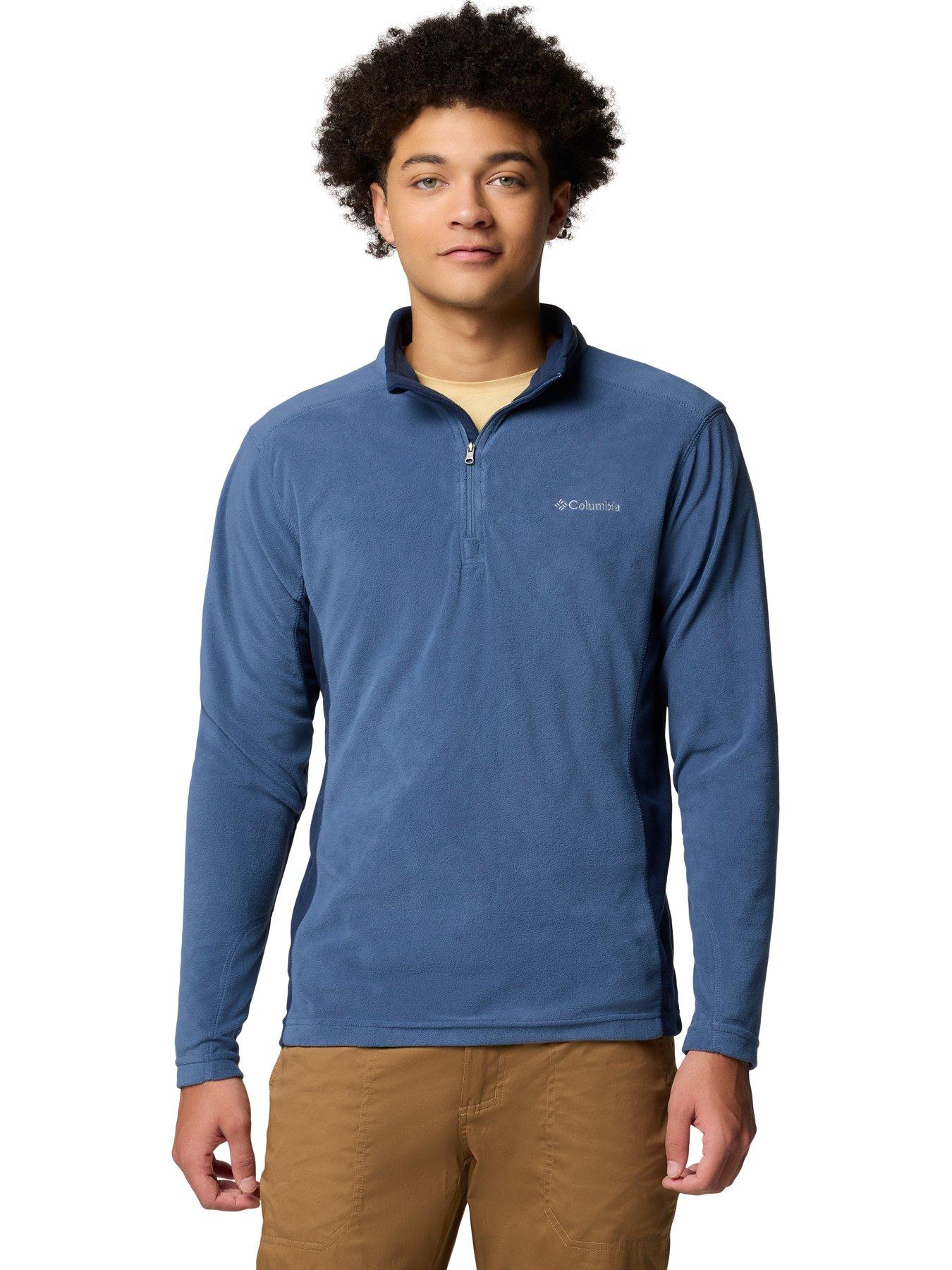Columbia Men'S Klamath Range Ii Half Zip Fleece - Blue