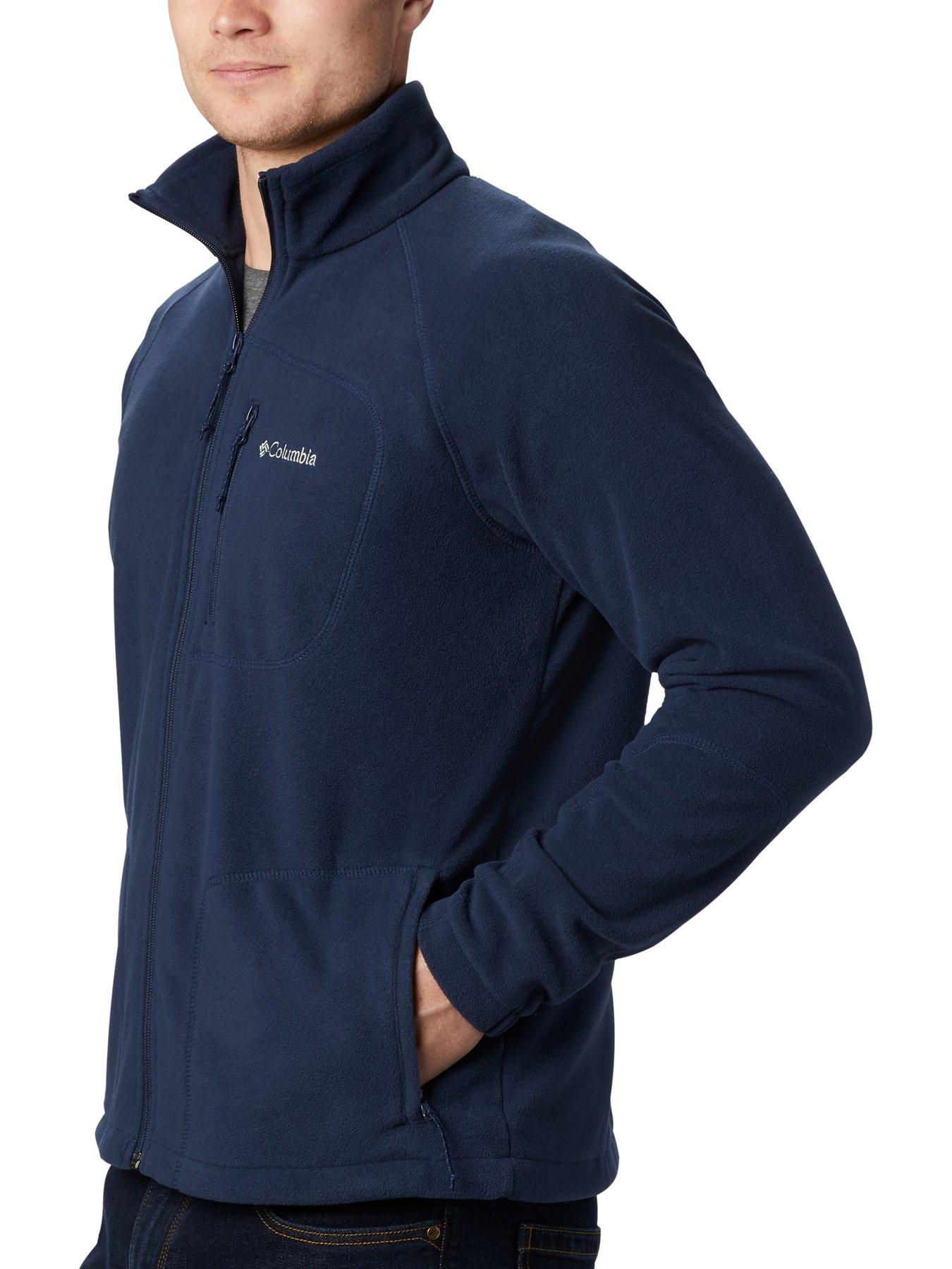 Image 4 of 5 of Columbia Men's Fast Trek Ii Full Zip Fleece - Navy