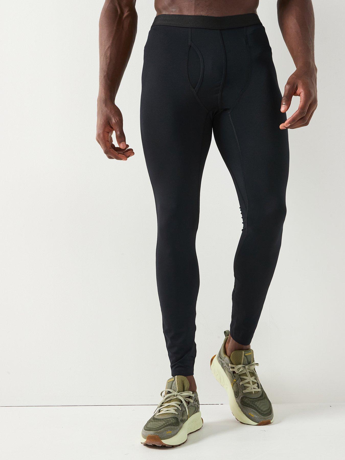 Columbia Men's Midweight Stretch Tight Base Layer- Black