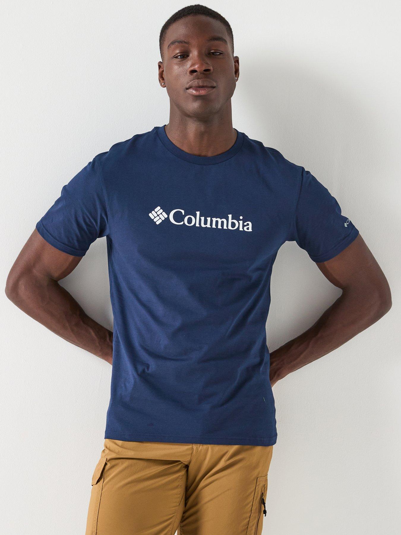 Columbia Men's Csc Basic Logo Short Sleeve Tee - Navy
