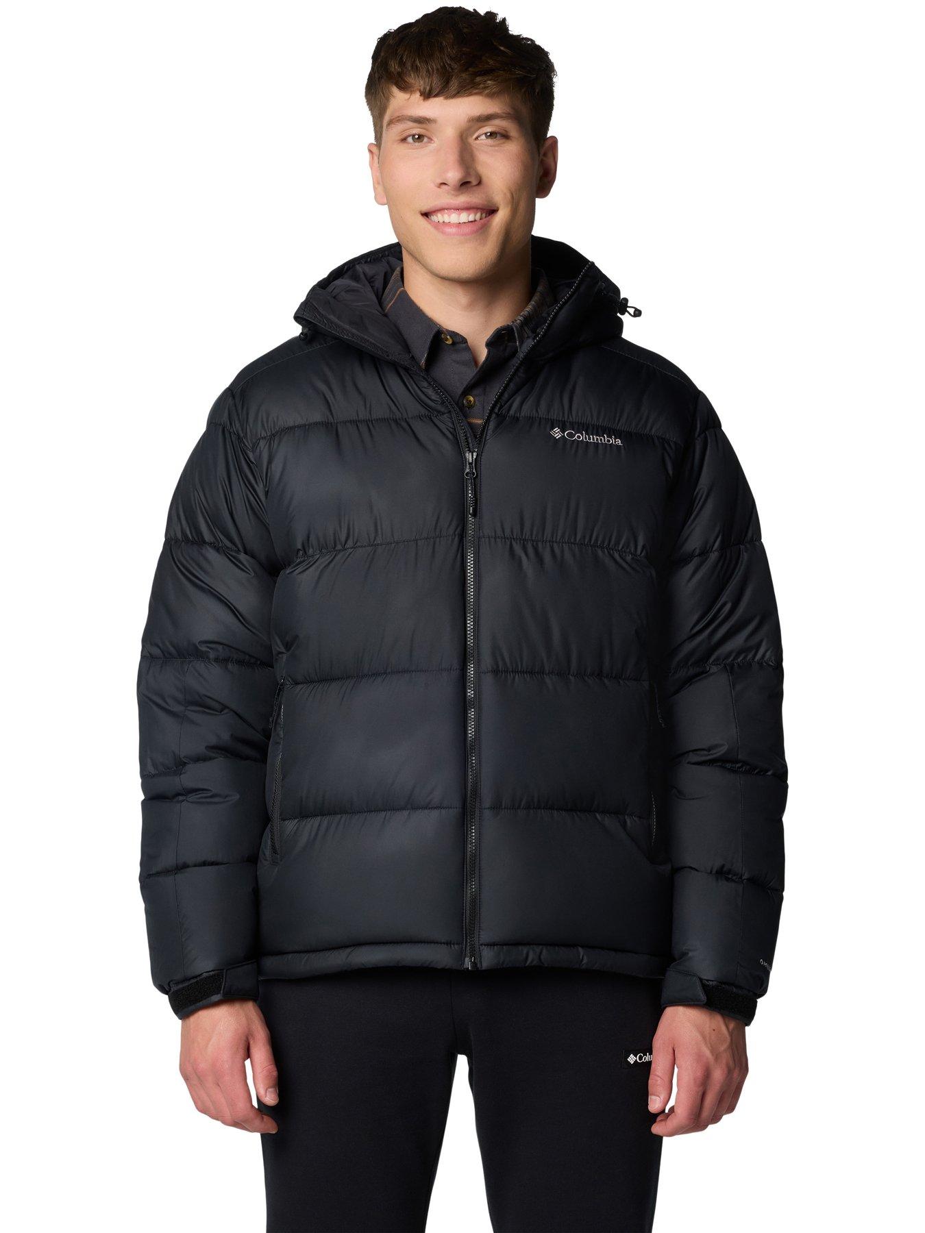 Columbia Men's Pike Lake Ii Hooded Jacket, Black, Size 2Xl, Men