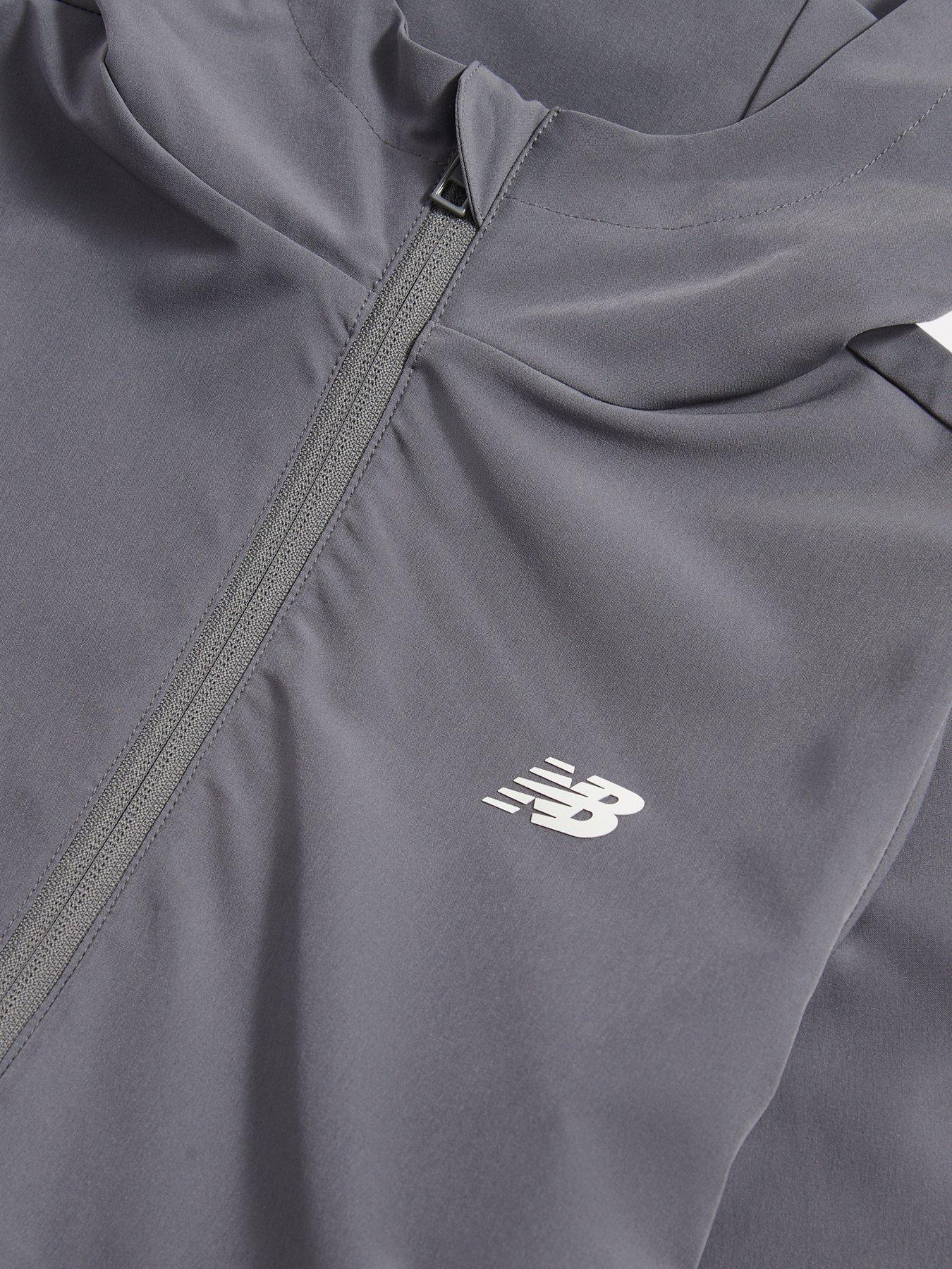 Image 4 of 6 of New Balance Junior Boys Lightweight Jacket And Pant Set - Grey