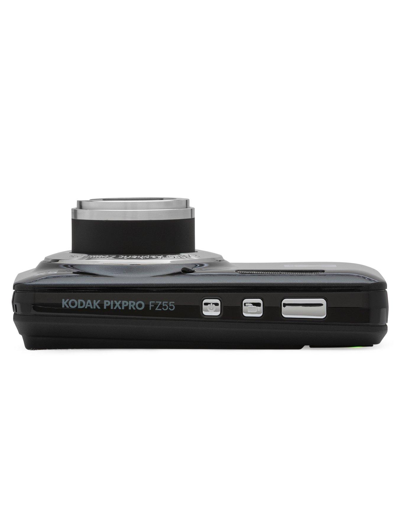Kodak PIXPRO FZ55 16MP 5x Zoom Compact Camera - Black - Camera