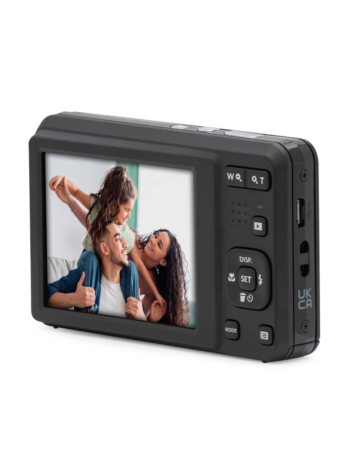 Kodak PIXPRO FZ55 16MP 5x Zoom Compact Camera - Black - Camera