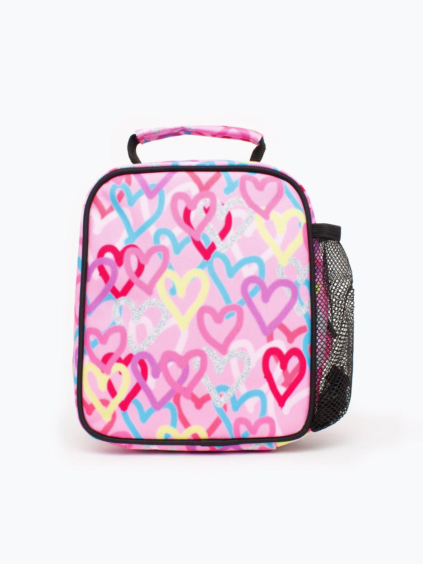 Image 2 of 5 of Hype Graffiti Hearts Lunch Box - Pink