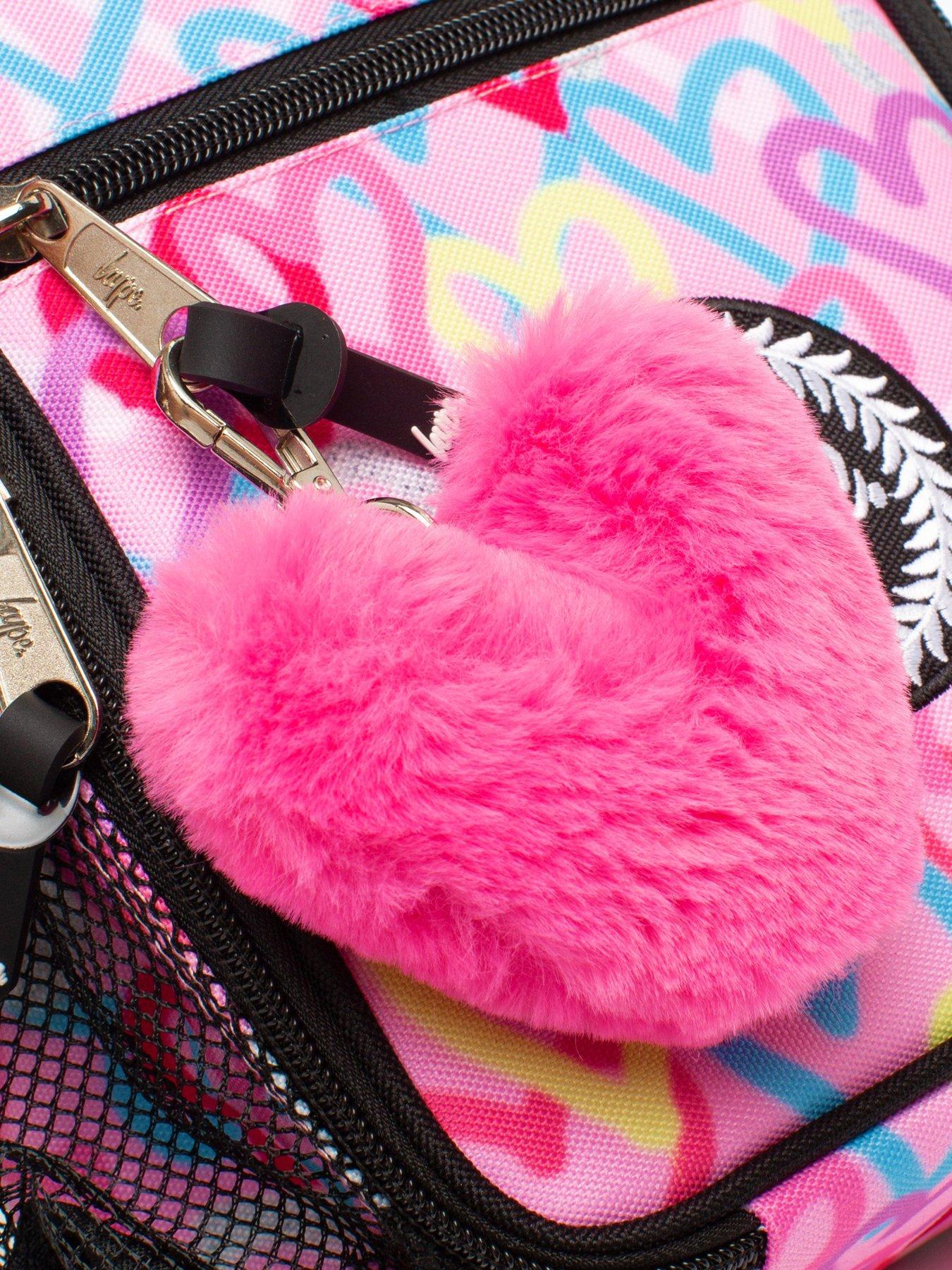 Image 4 of 5 of Hype Graffiti Hearts Lunch Box - Pink