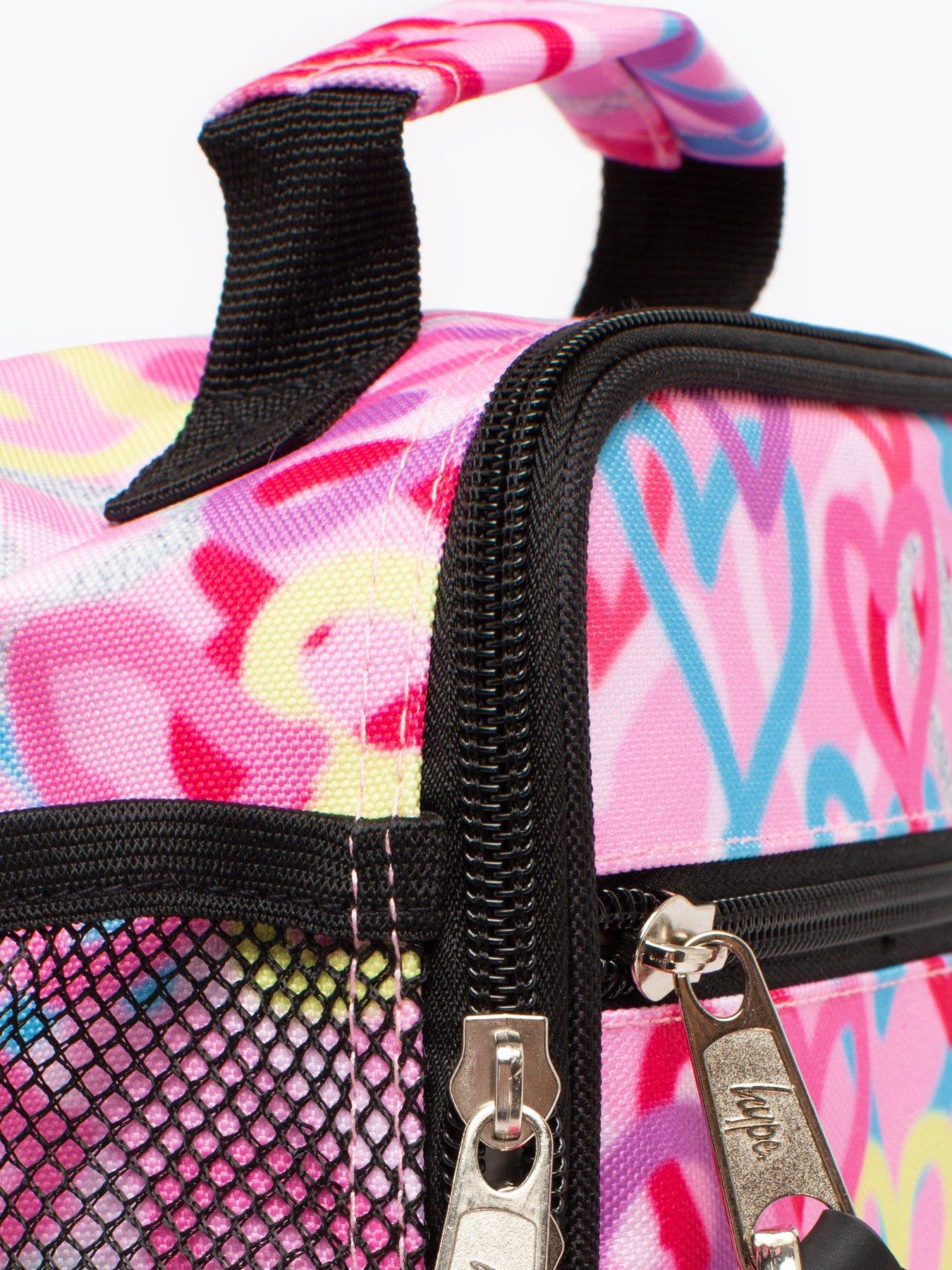 Image 5 of 5 of Hype Graffiti Hearts Lunch Box - Pink