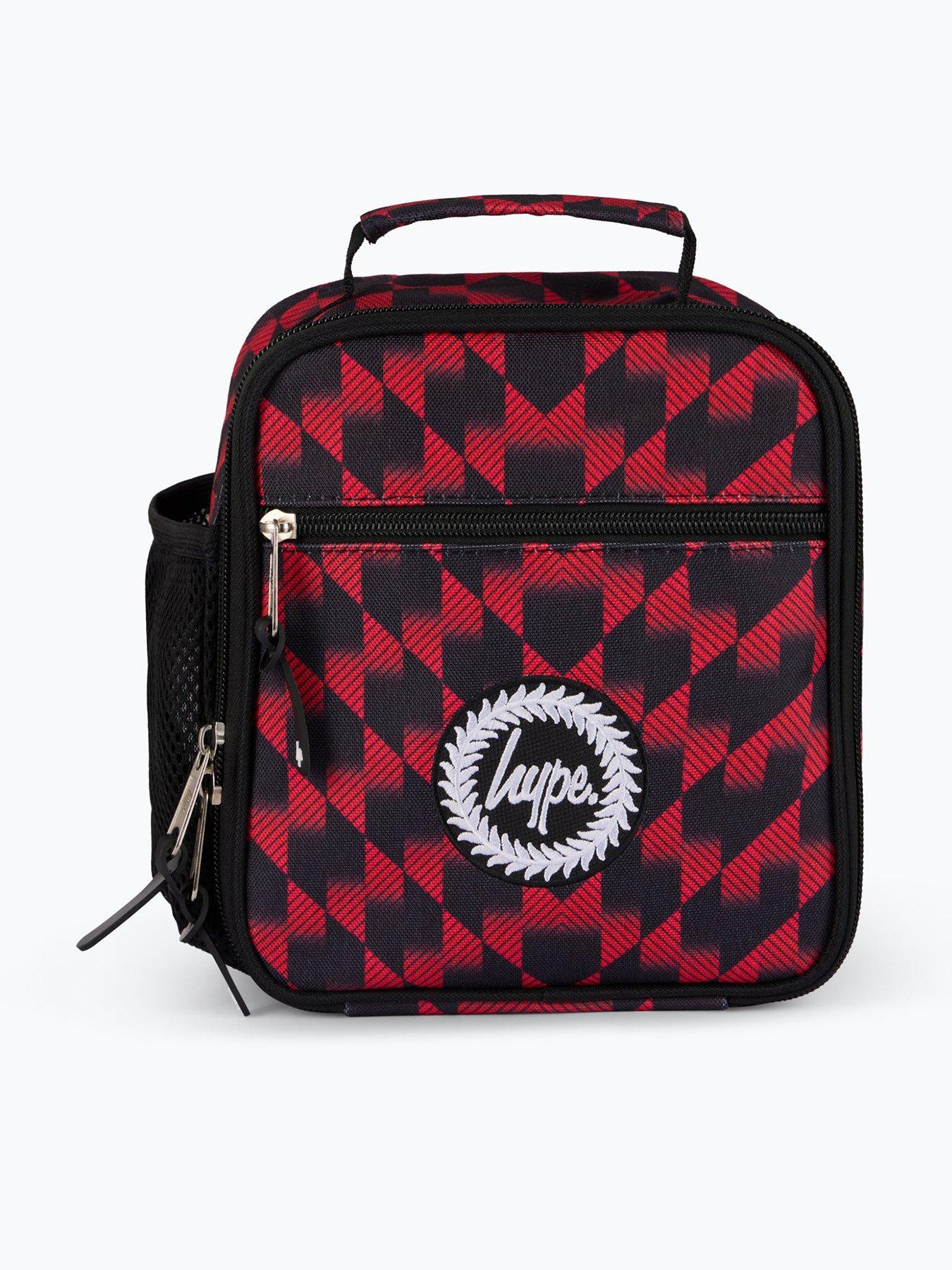 undefined Unisex Sporting Gradient Lunch Bag - Red