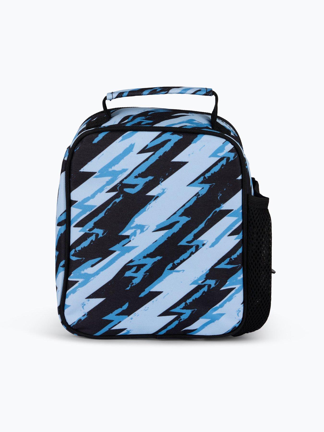 Image 2 of 5 of Hype Unisex Lightning Scribble Lunch Bag - Blue