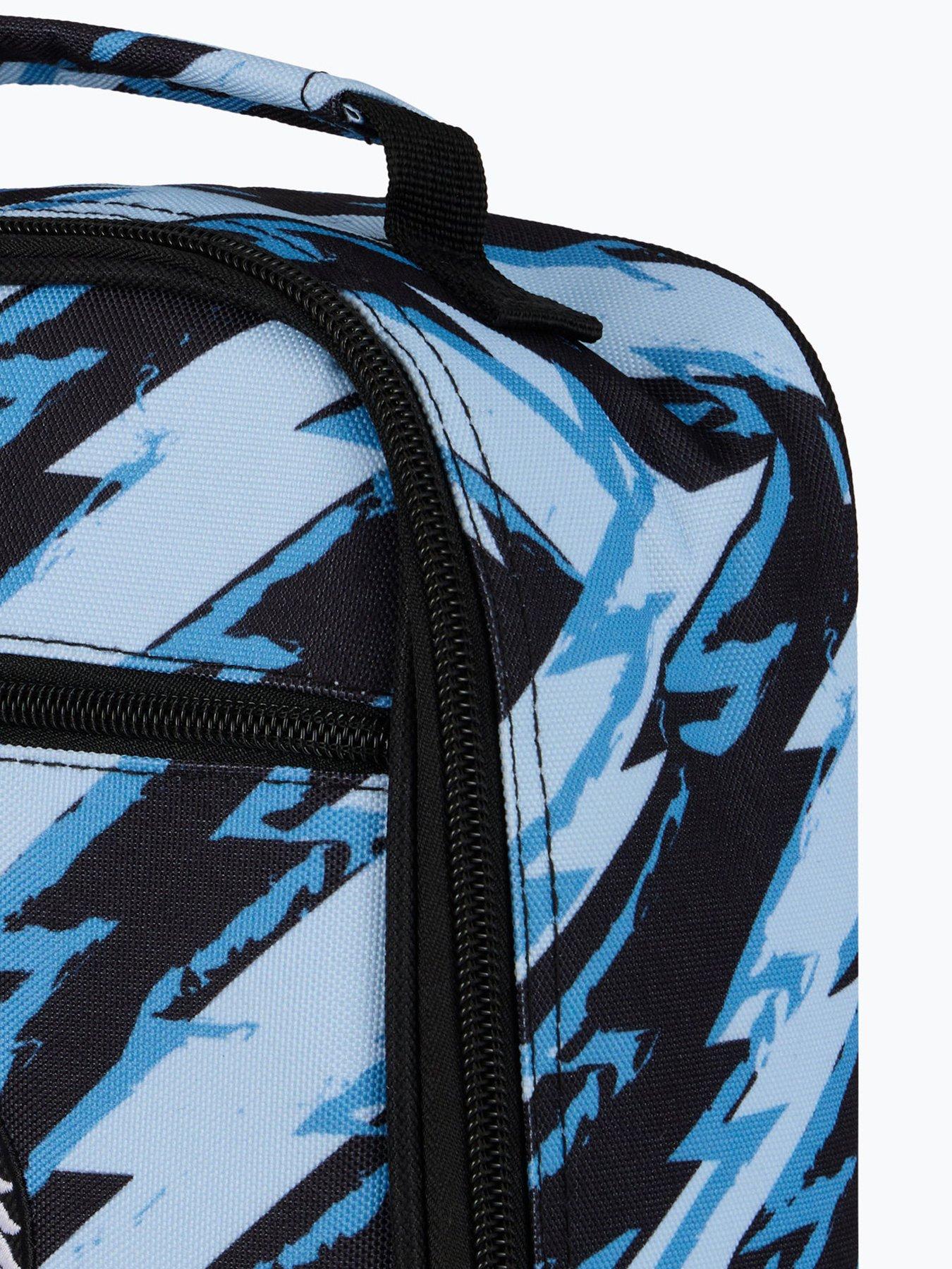 Image 5 of 5 of Hype Unisex Lightning Scribble Lunch Bag - Blue