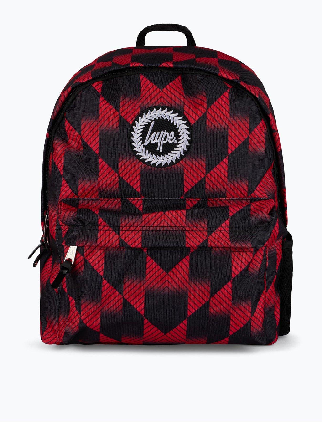 undefined Unisex Sporting Gradient Backpack - Red