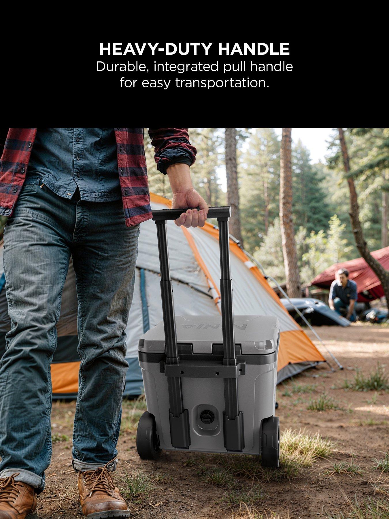 Image 6 of 7 of NINJA FrostVault 30QT/28L Wheeled Cooler with Dry Zone, Slate Grey FB230UKGY / FB230EUGY
