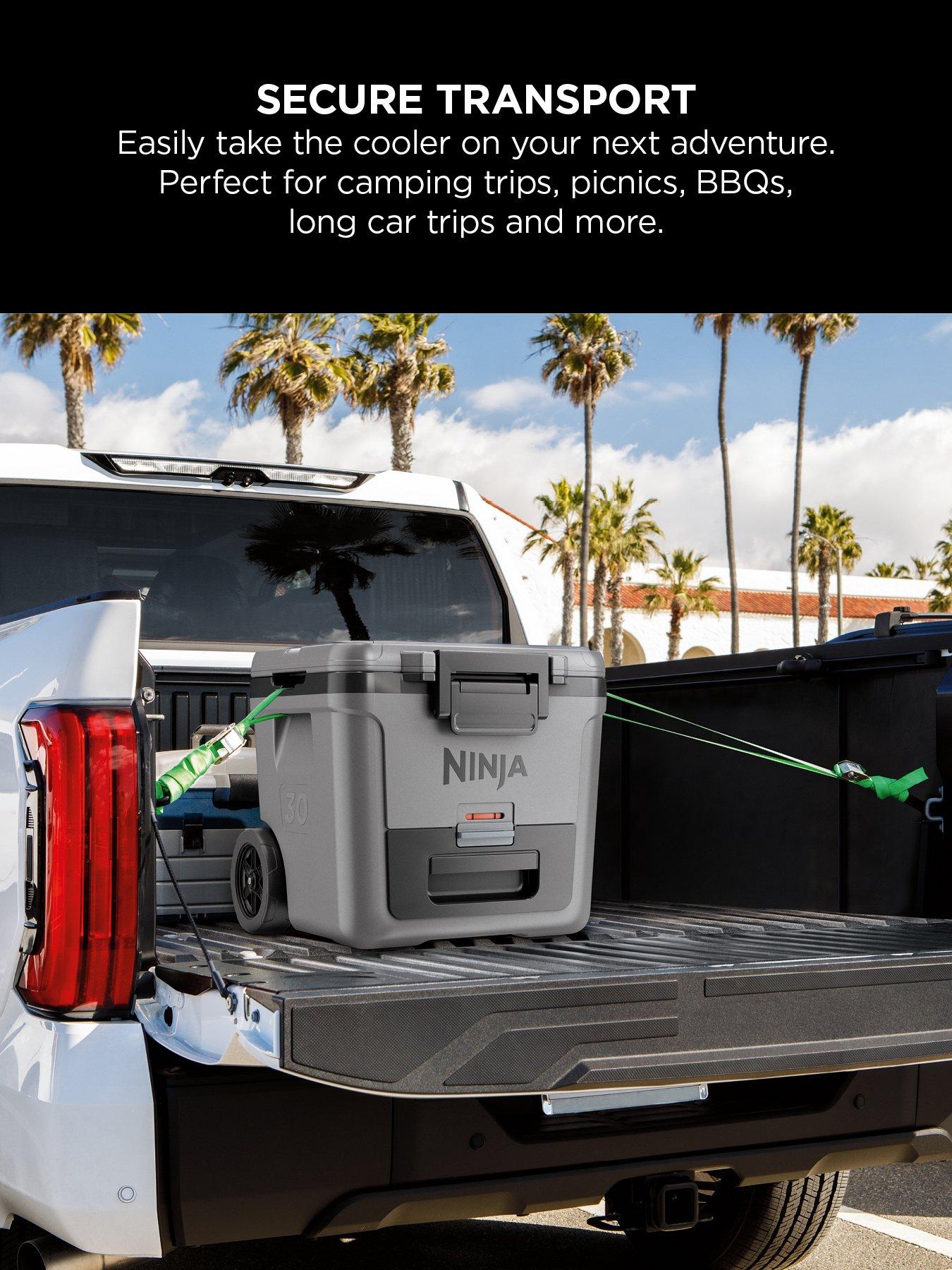 Image 7 of 7 of NINJA FrostVault 30QT/28L Wheeled Cooler with Dry Zone, Slate Grey FB230UKGY / FB230EUGY
