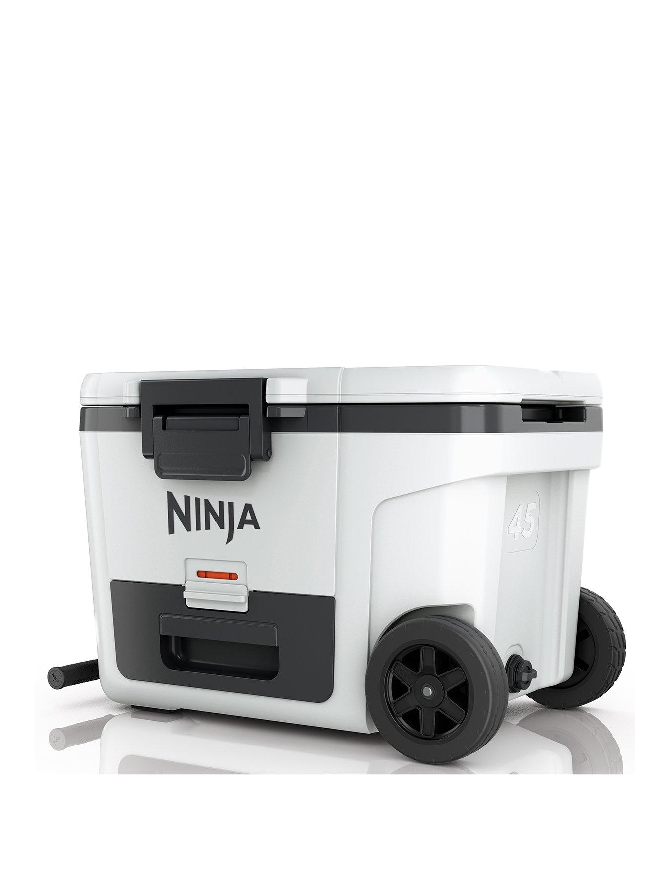 Image of NINJA Ninja FrostVault 45QT/42L Wheeled Cooler with Dry Zone, Cloud White FB245UKWH / FB245EUWH