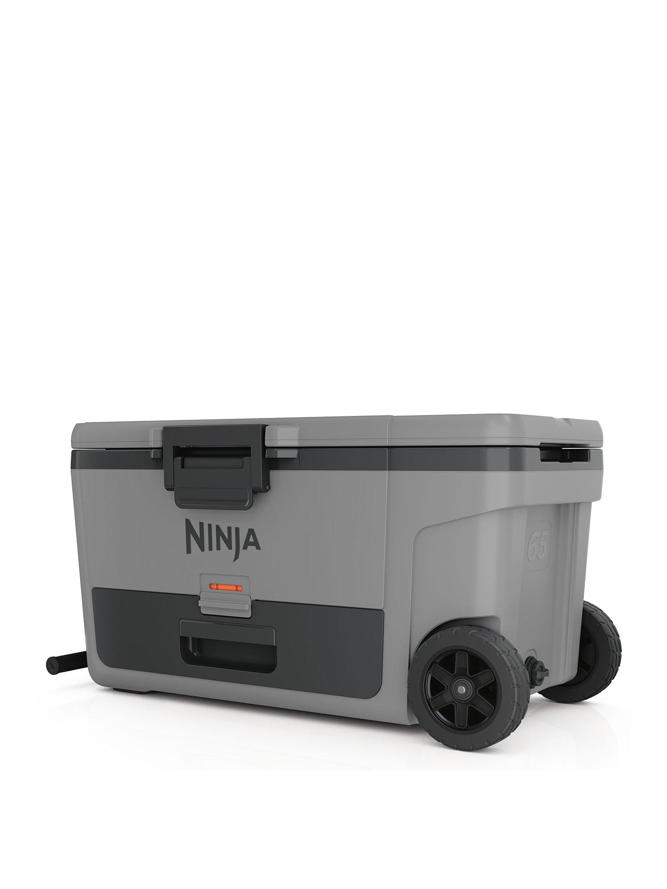 Image of NINJA Ninja FrostVault 65QT/61L Wheeled Cooler with Dry Zone, Slate Grey FB265EUUKGY