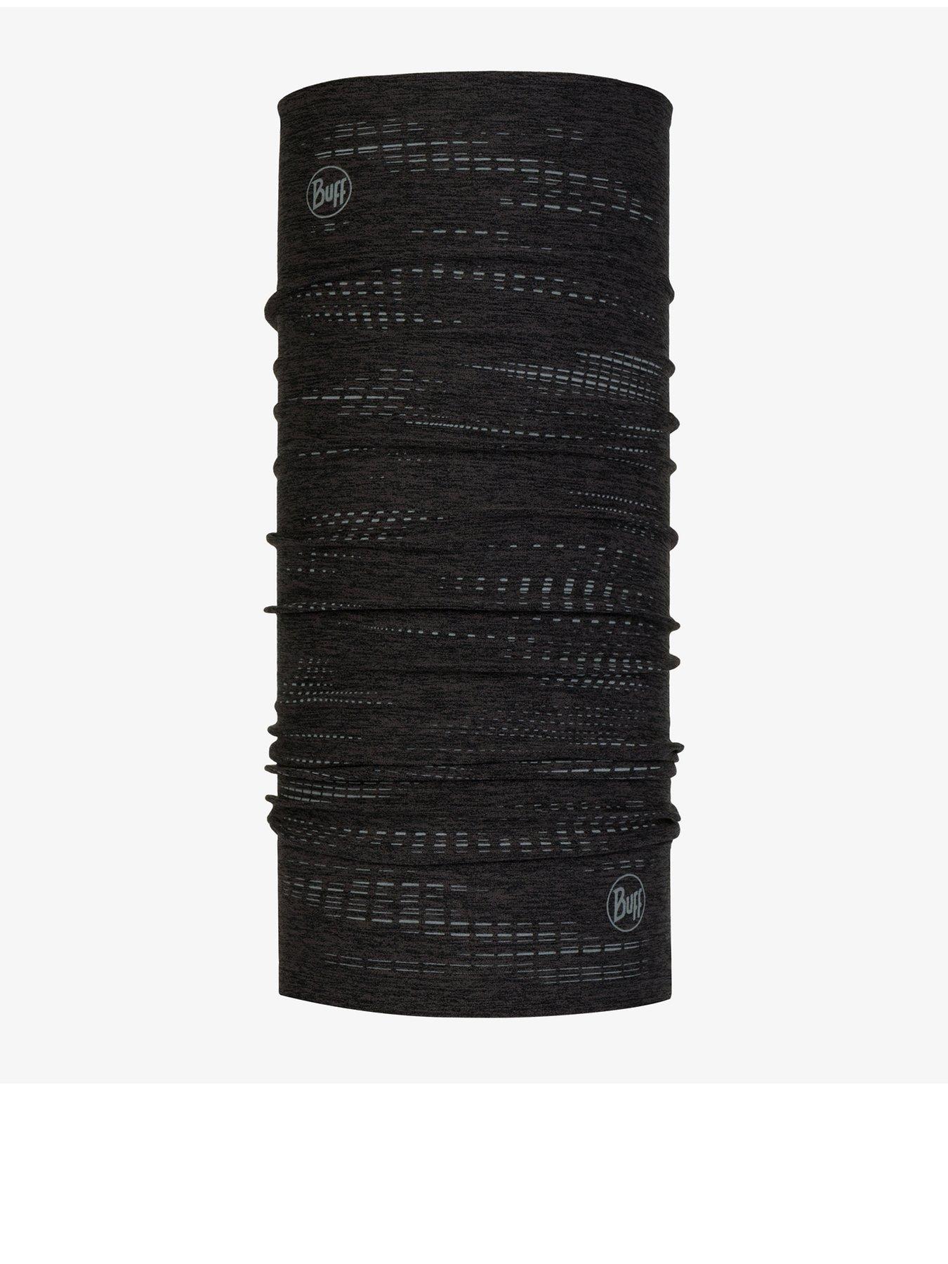 Buff Unisex Running Dryflx Reflective Neckwarmer - Black