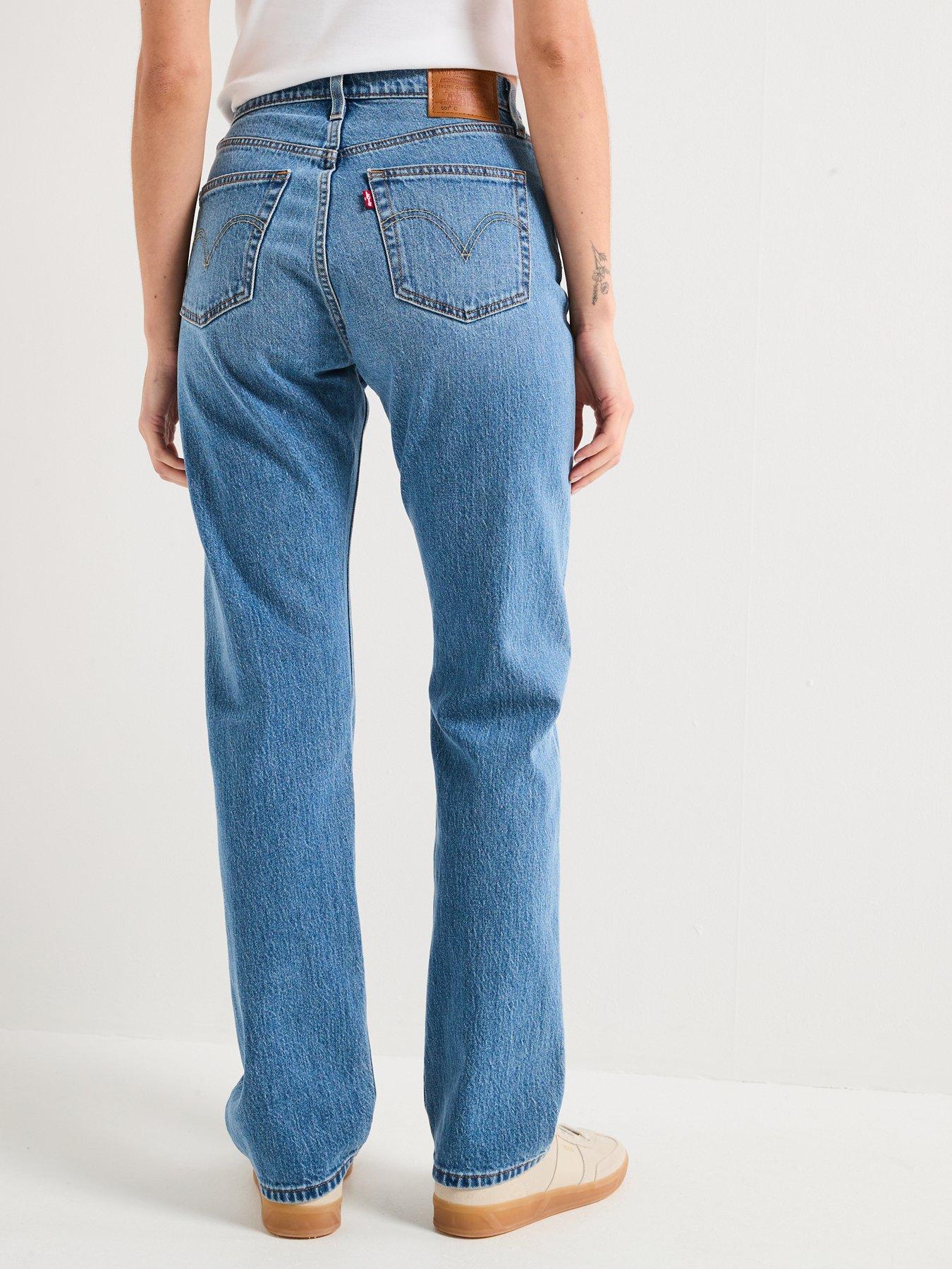 Image 2 of 6 of Levi's 501&reg; Curve Jeans - Lucid Dream&nbsp;- Blue