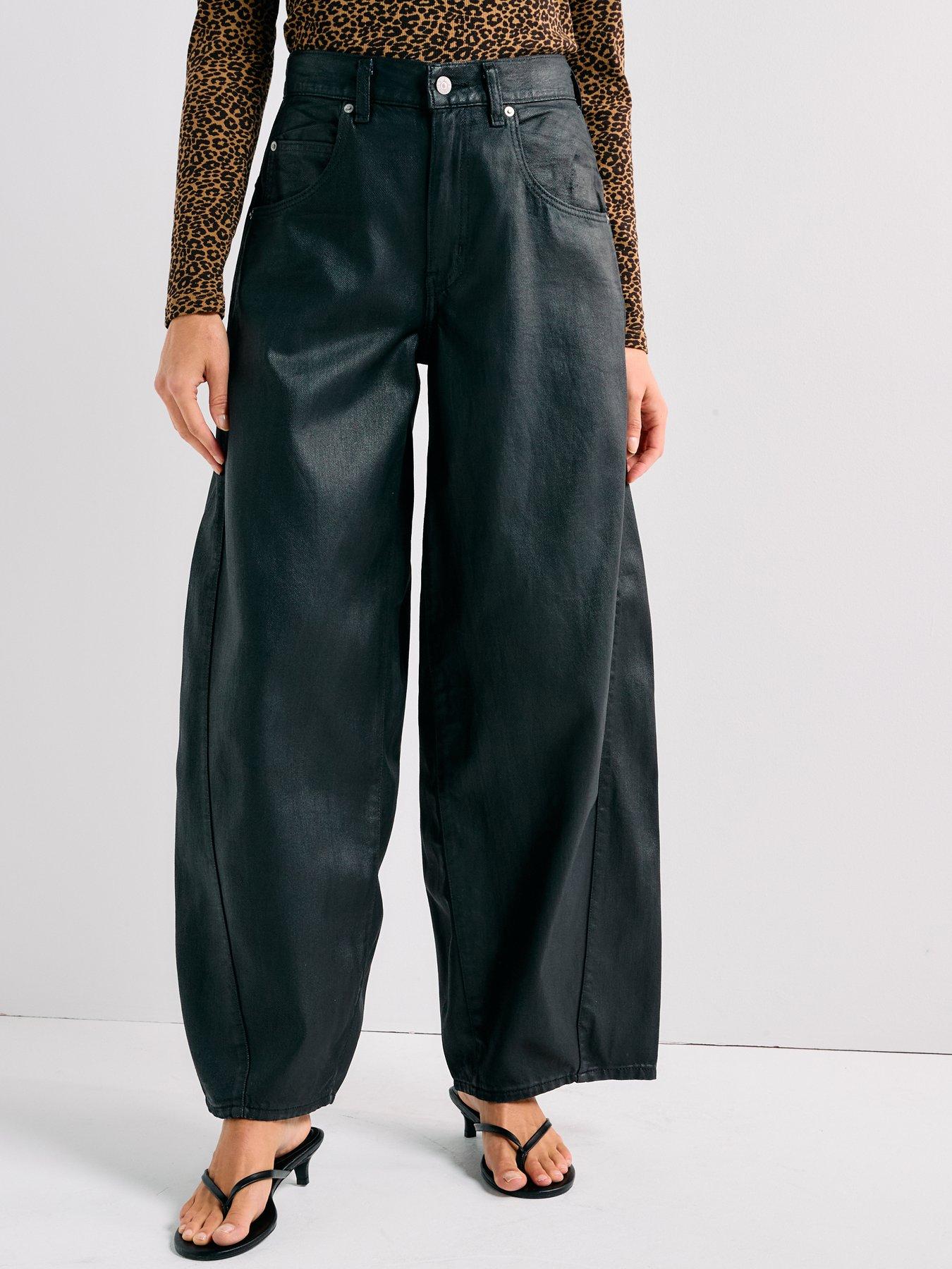 Levi's Super Baggy Barrel Jeans - Prize Fighter - Black | Very