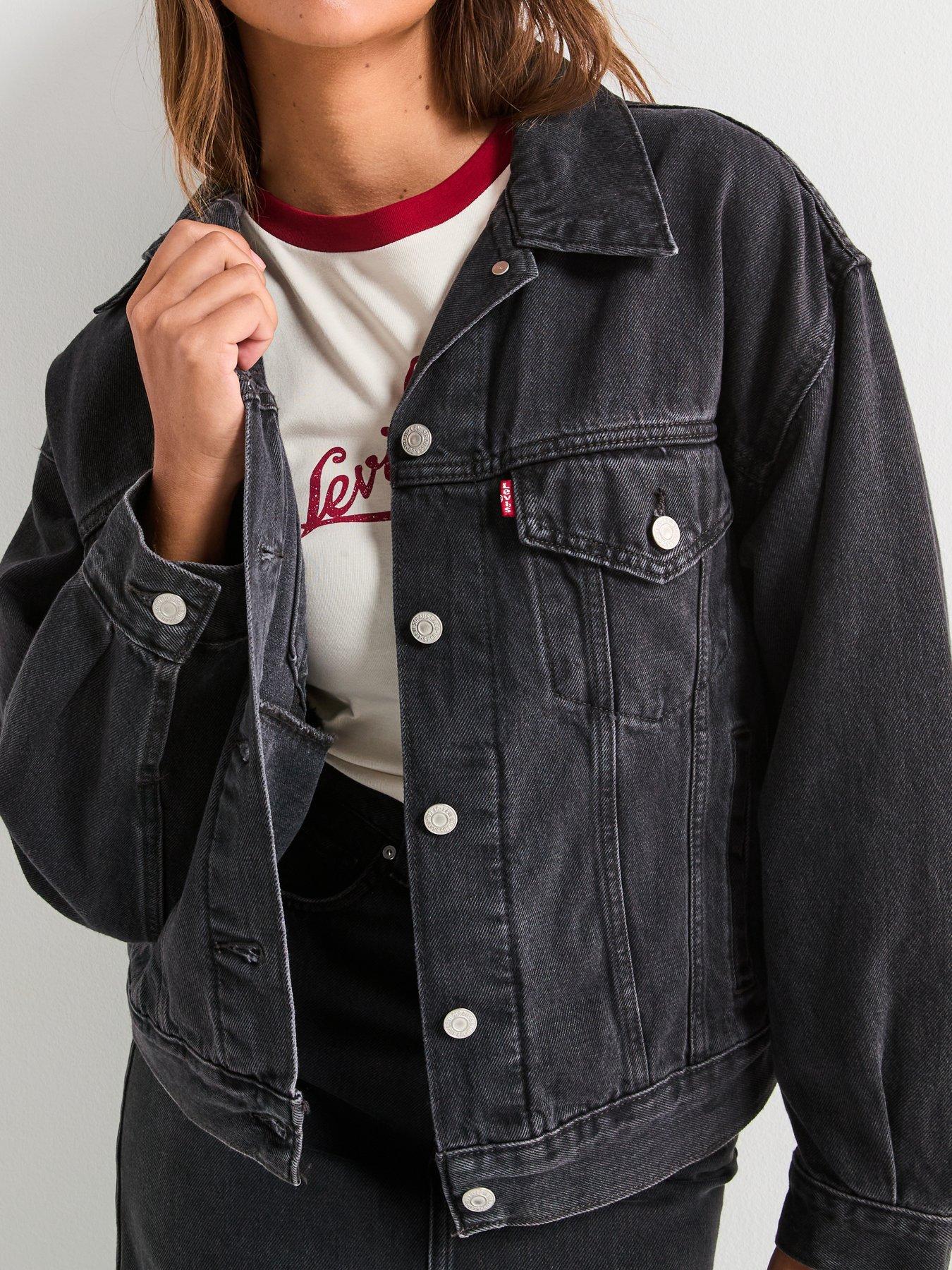 Levi's 90s Trucker Jacket - Road Less Traveled - Black | Very