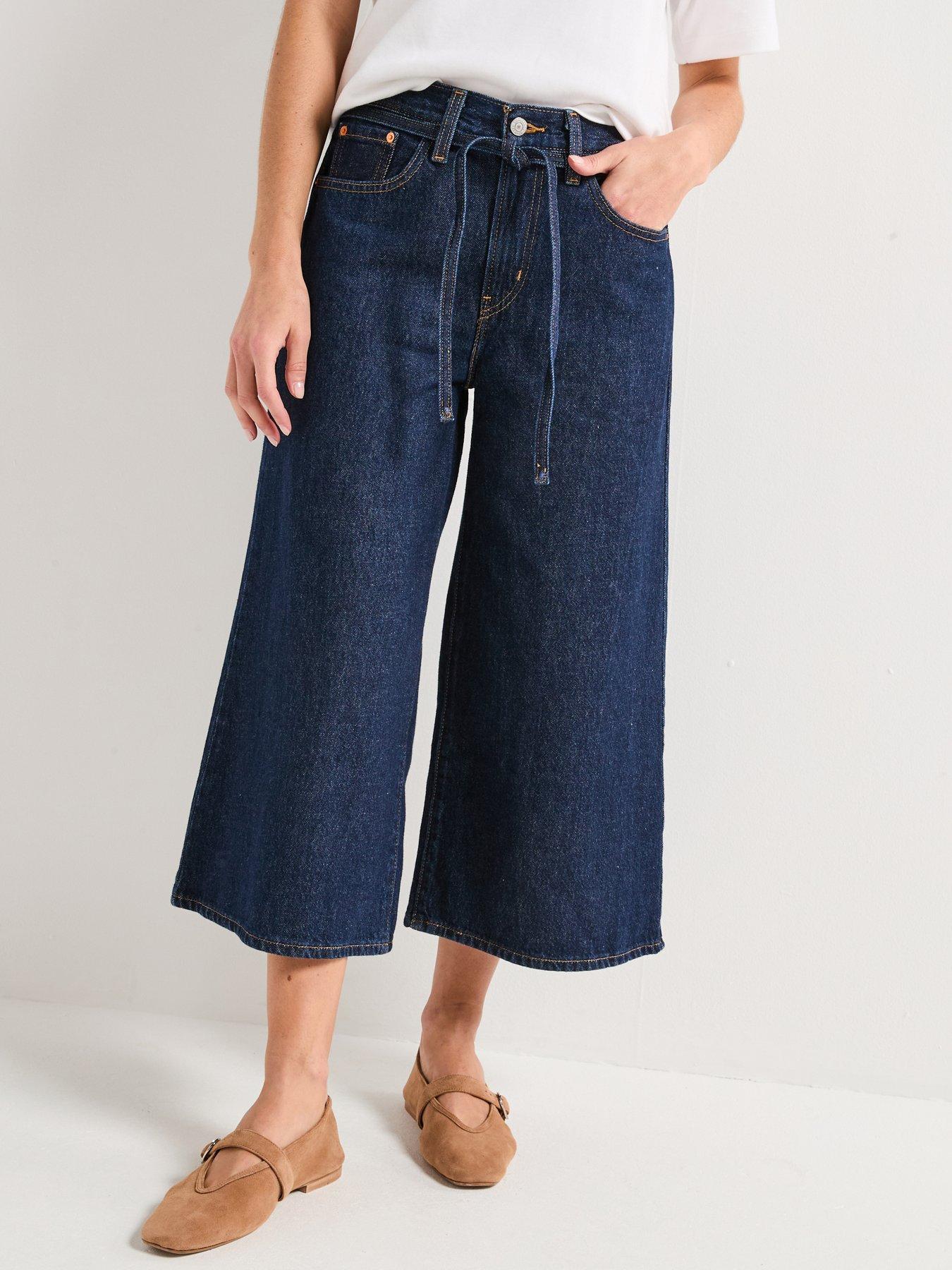 undefined Xl Culotte Jeans - Shaded View