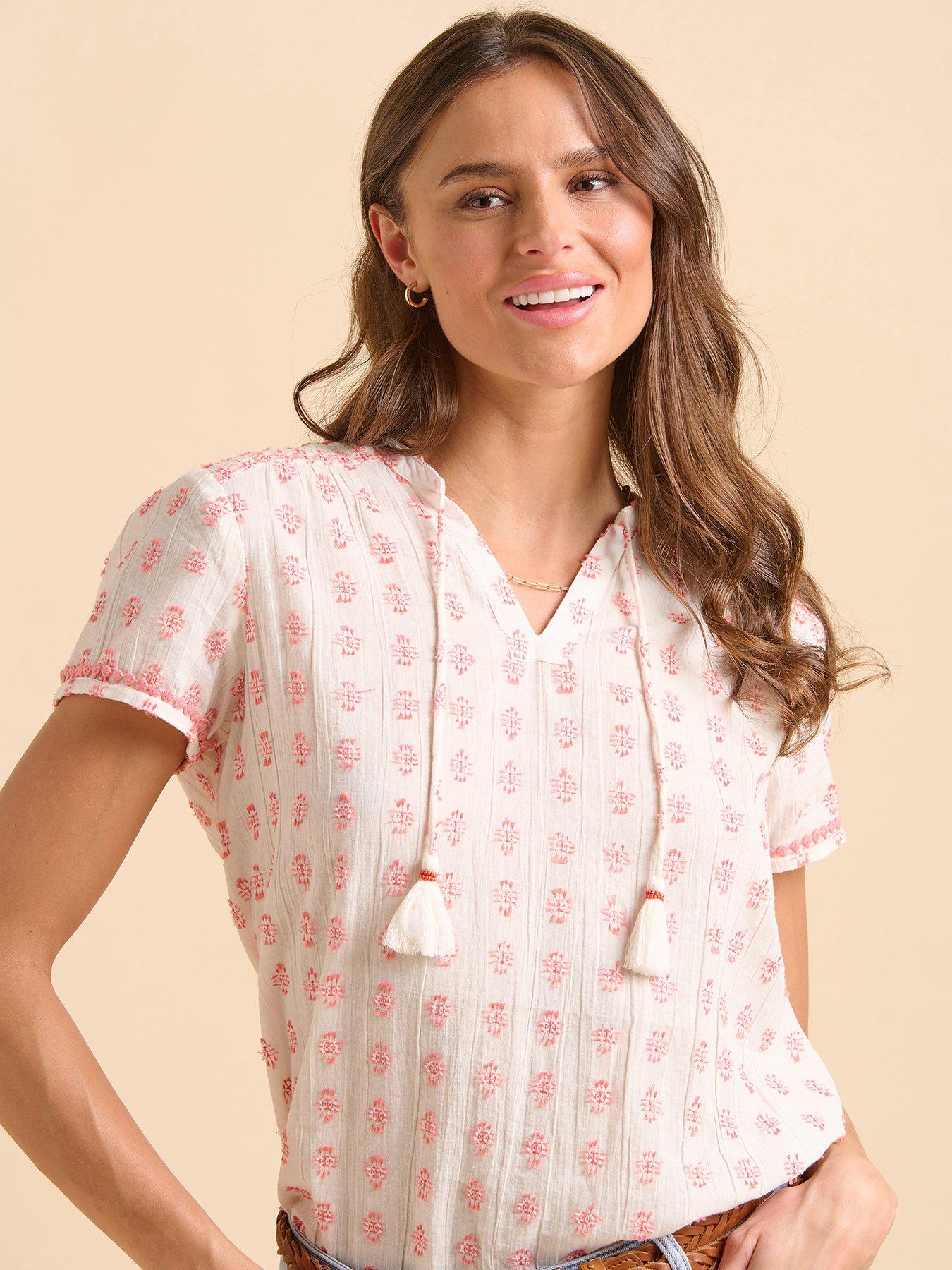 undefined Lakeside Blouse - Orange