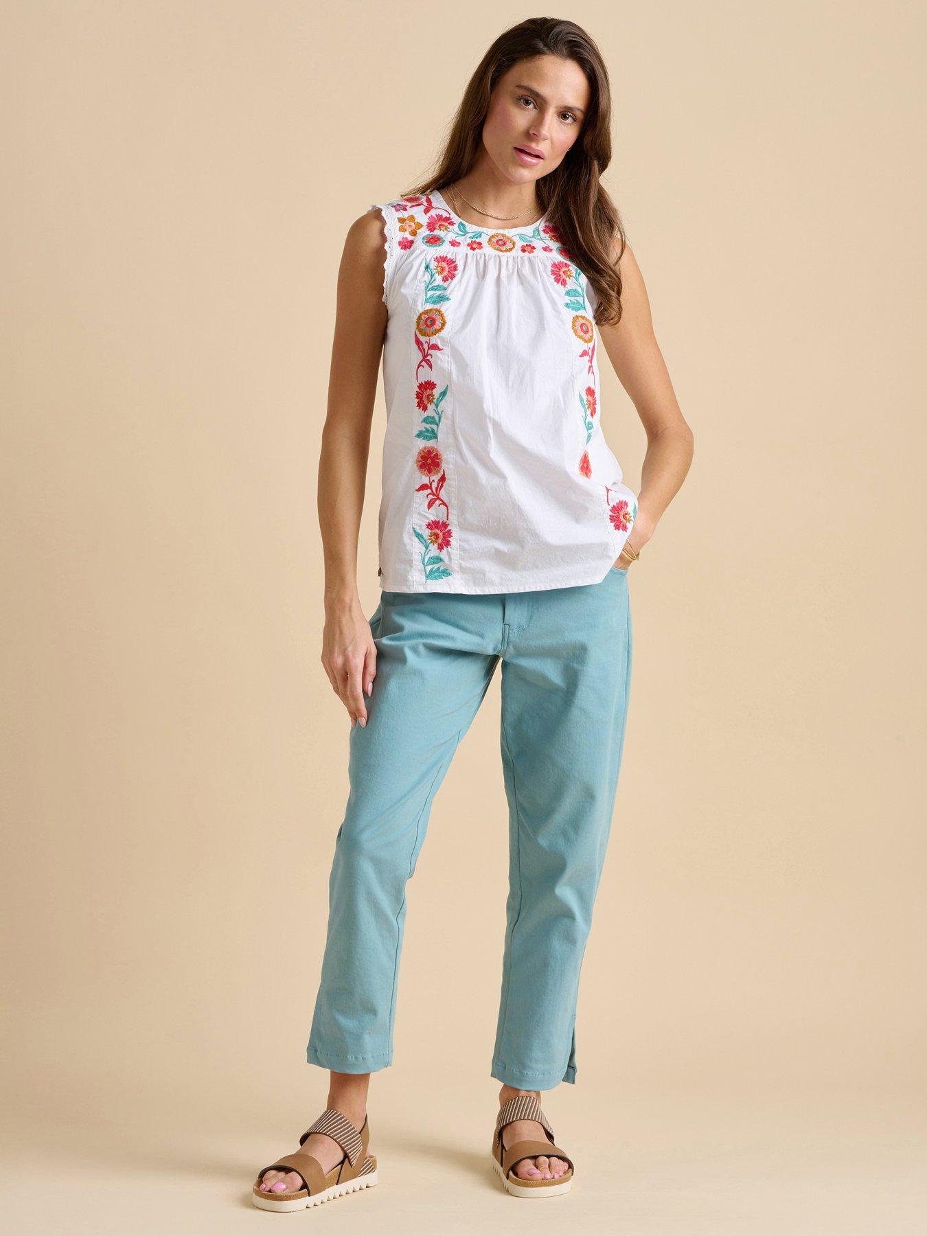 undefined Resort Sleeveless Blouse