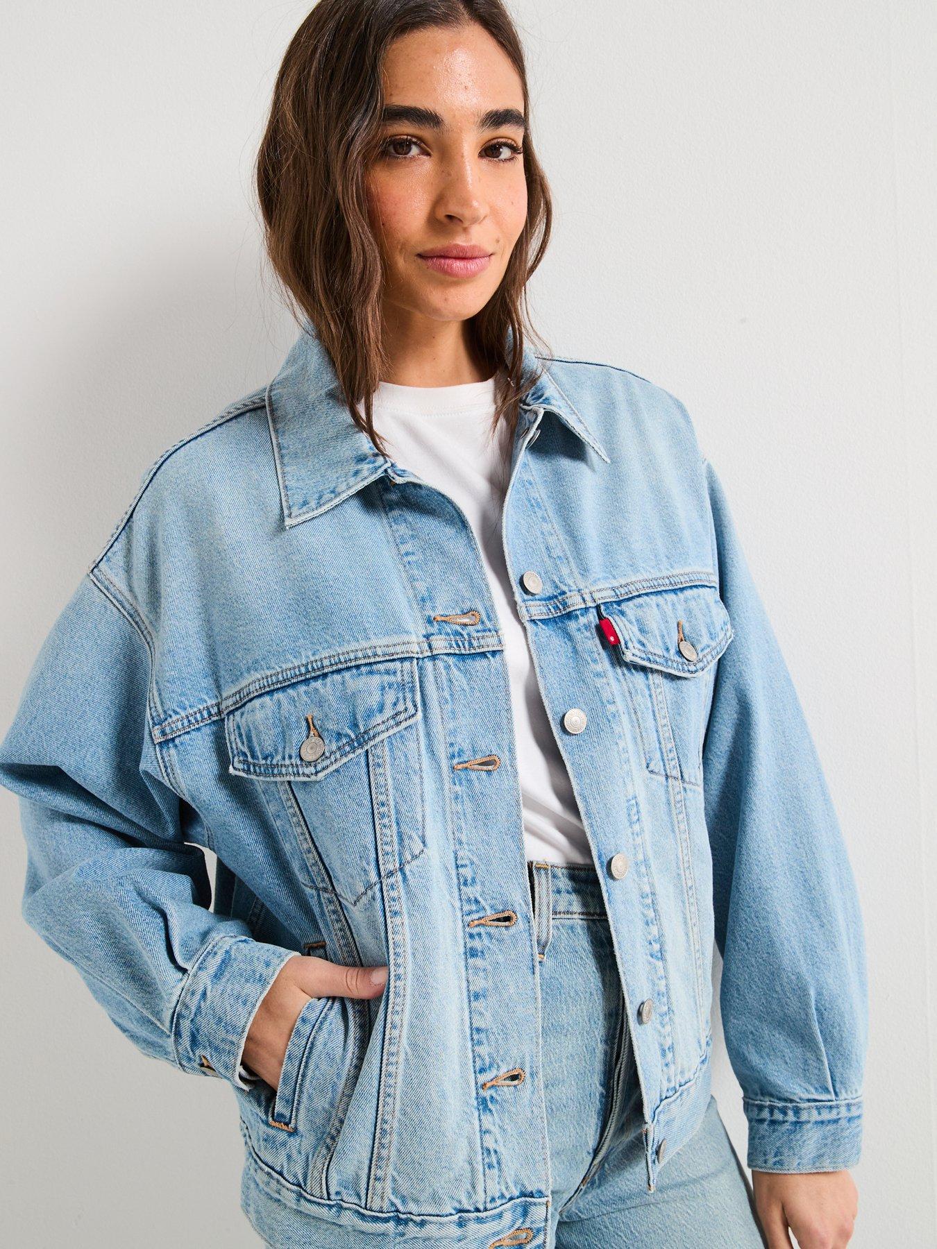 Image 4 of 6 of Levi's 90s Trucker Jacket - She Knew - Blue