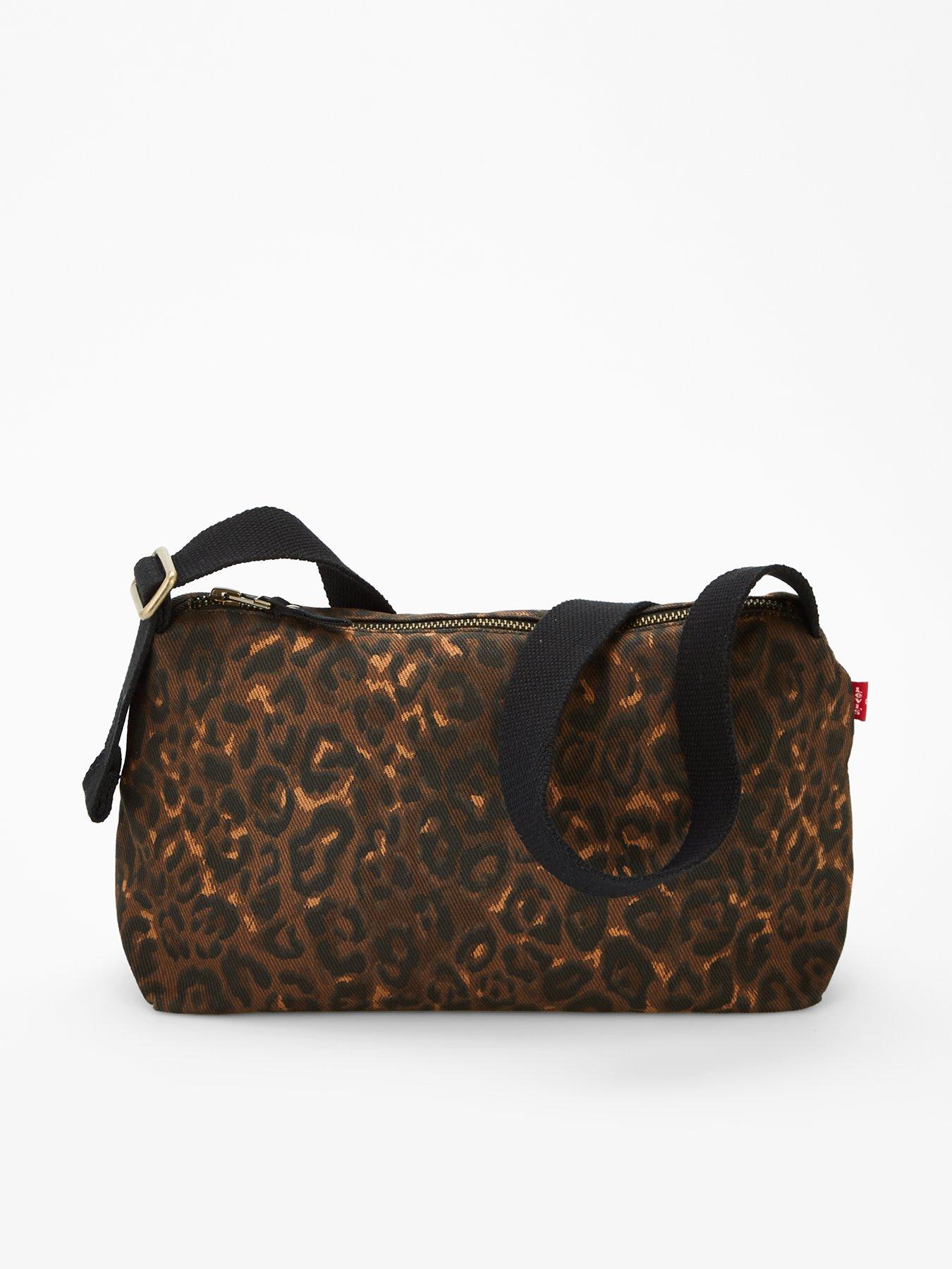 Levi's Ali Small Shoulder Bag - Muriel Leopard Pinecone Brown
